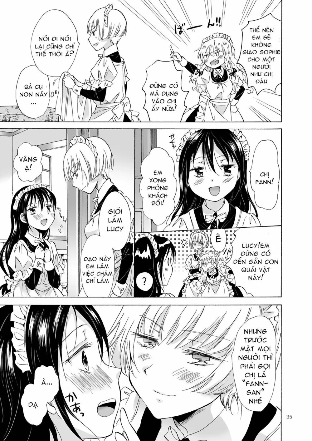 HentaiVN.net - Ảnh 34 - Tuyển tập Yuri Oneshot - Chap 77: The Little Maids Secret