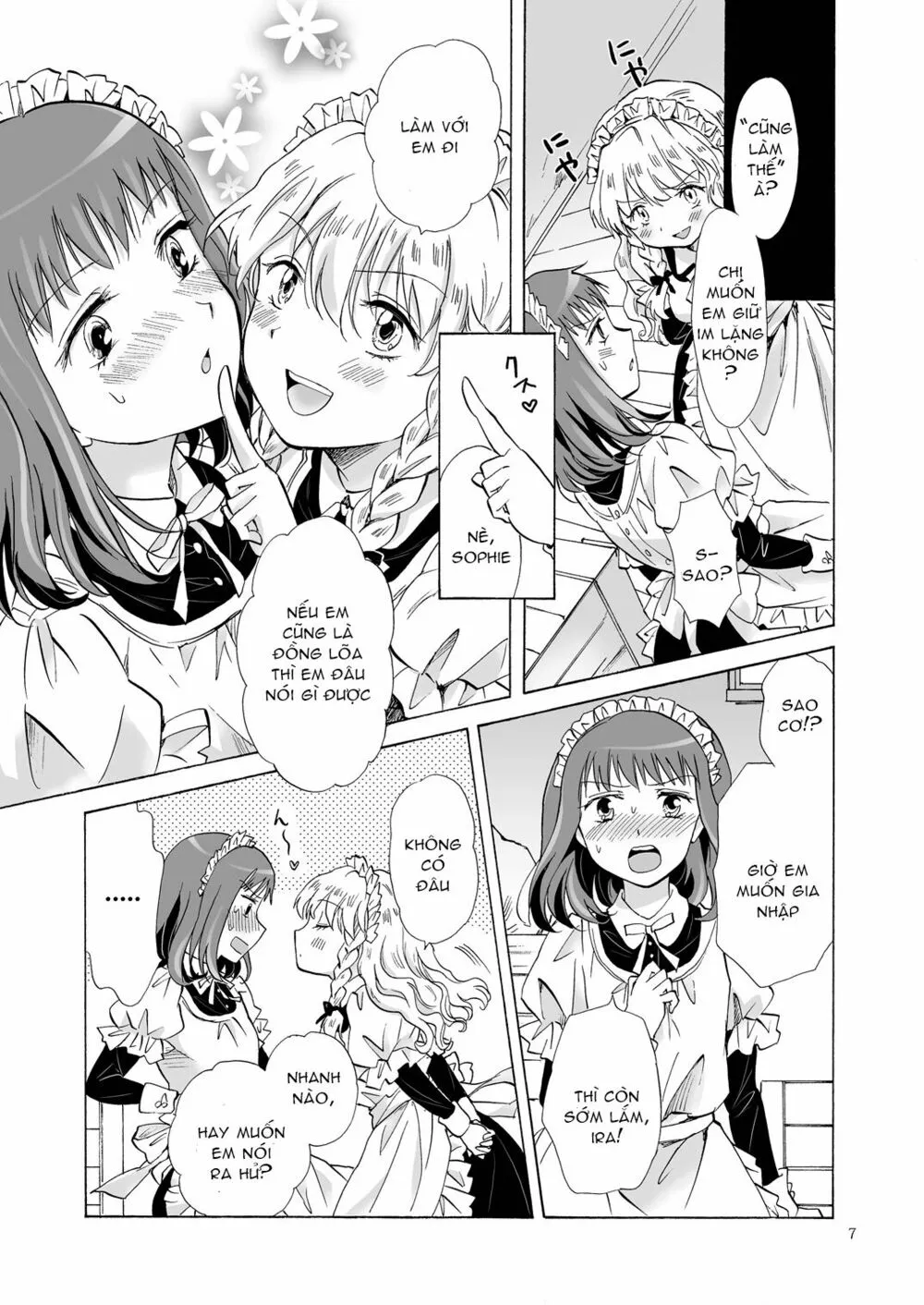 HentaiVN.net - Ảnh 6 - Tuyển tập Yuri Oneshot - Chap 77: The Little Maids Secret