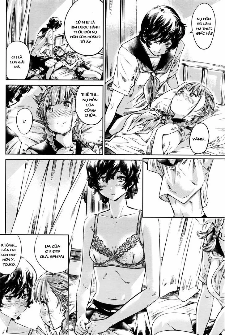 HentaiVN.net - Ảnh 28 - Tuyển tập Yuri Oneshot - Chap 79: The Girl Awakens With a Kiss From the Princess