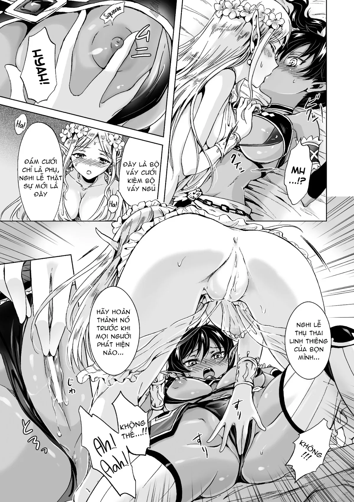 HentaiVN.net - Ảnh 9 - Tuyển tập Yuri Oneshot - Chap 84: Elf - Magic Of The Moon