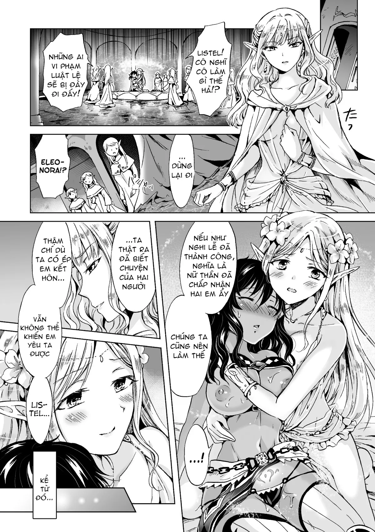 HentaiVN.net - Ảnh 19 - Tuyển tập Yuri Oneshot - Chap 84: Elf - Magic Of The Moon