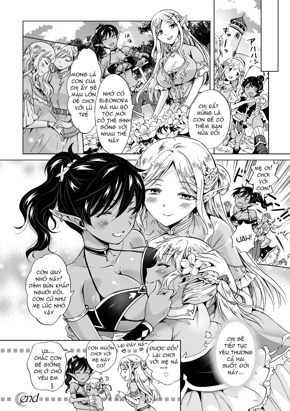 HentaiVN.net - Ảnh 22 - Tuyển tập Yuri Oneshot - Chap 84: Elf - Magic Of The Moon