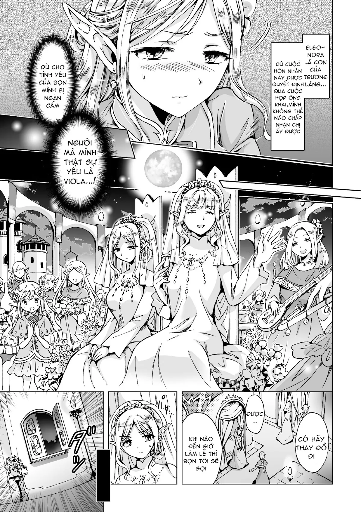 HentaiVN.net - Ảnh 5 - Tuyển tập Yuri Oneshot - Chap 84: Elf - Magic Of The Moon