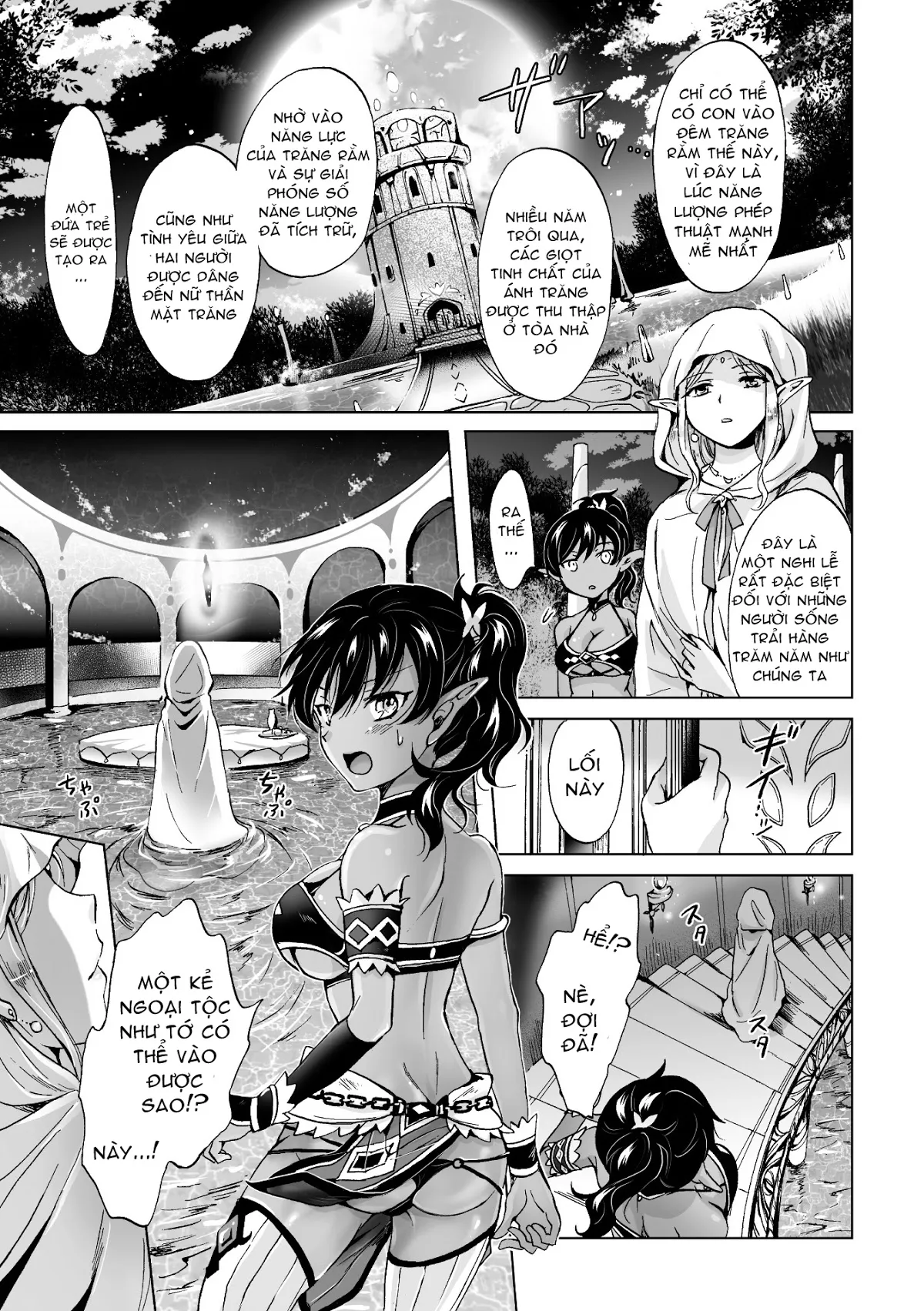 HentaiVN.net - Ảnh 7 - Tuyển tập Yuri Oneshot - Chap 84: Elf - Magic Of The Moon
