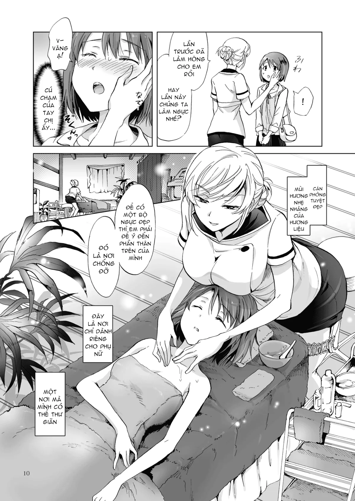 HentaiVN.net - Ảnh 9 - Tuyển tập Yuri Oneshot - Chap 87: Yuri Secret Salon,Friends Course