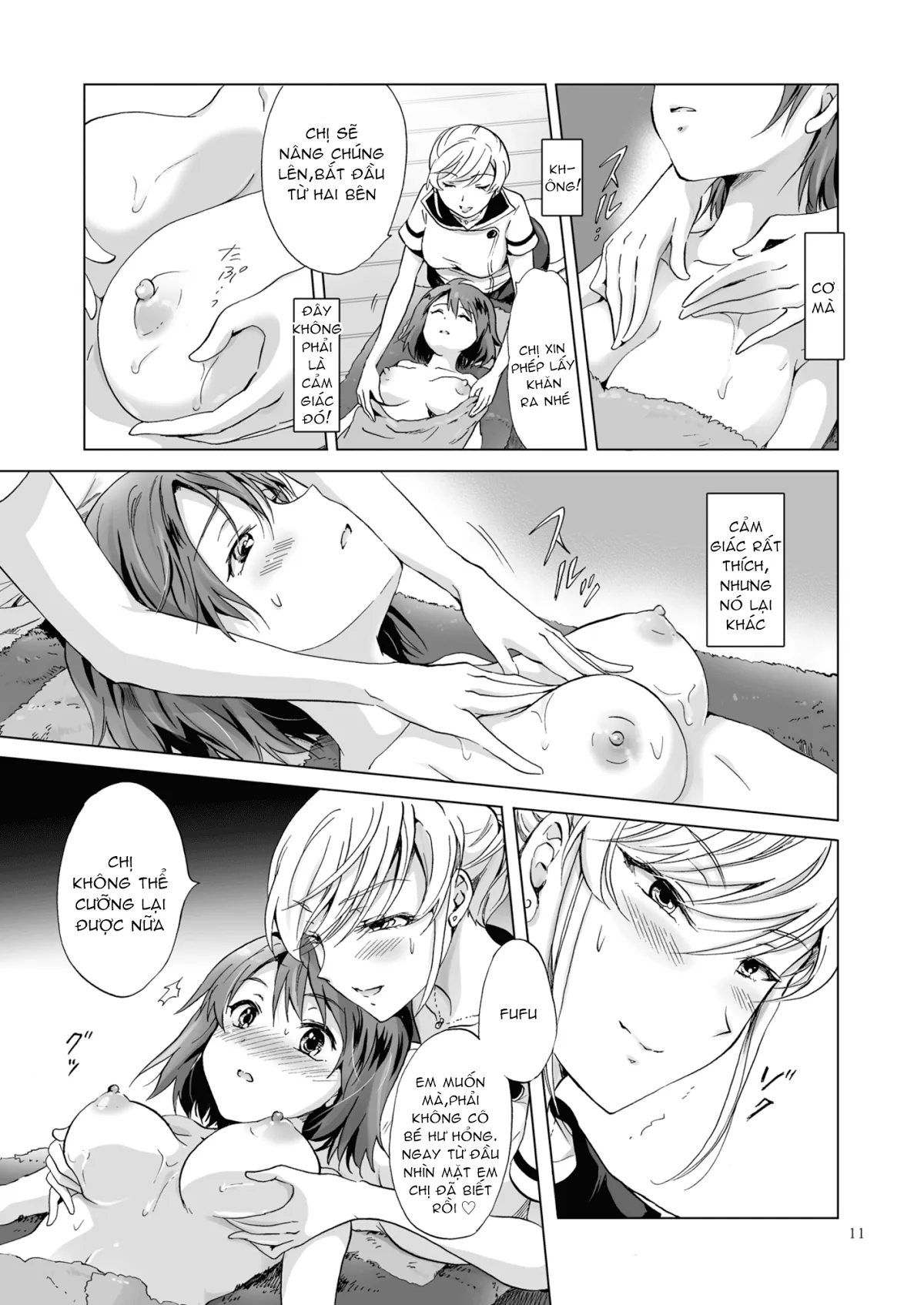 HentaiVN.net - Ảnh 10 - Tuyển tập Yuri Oneshot - Chap 87: Yuri Secret Salon,Friends Course