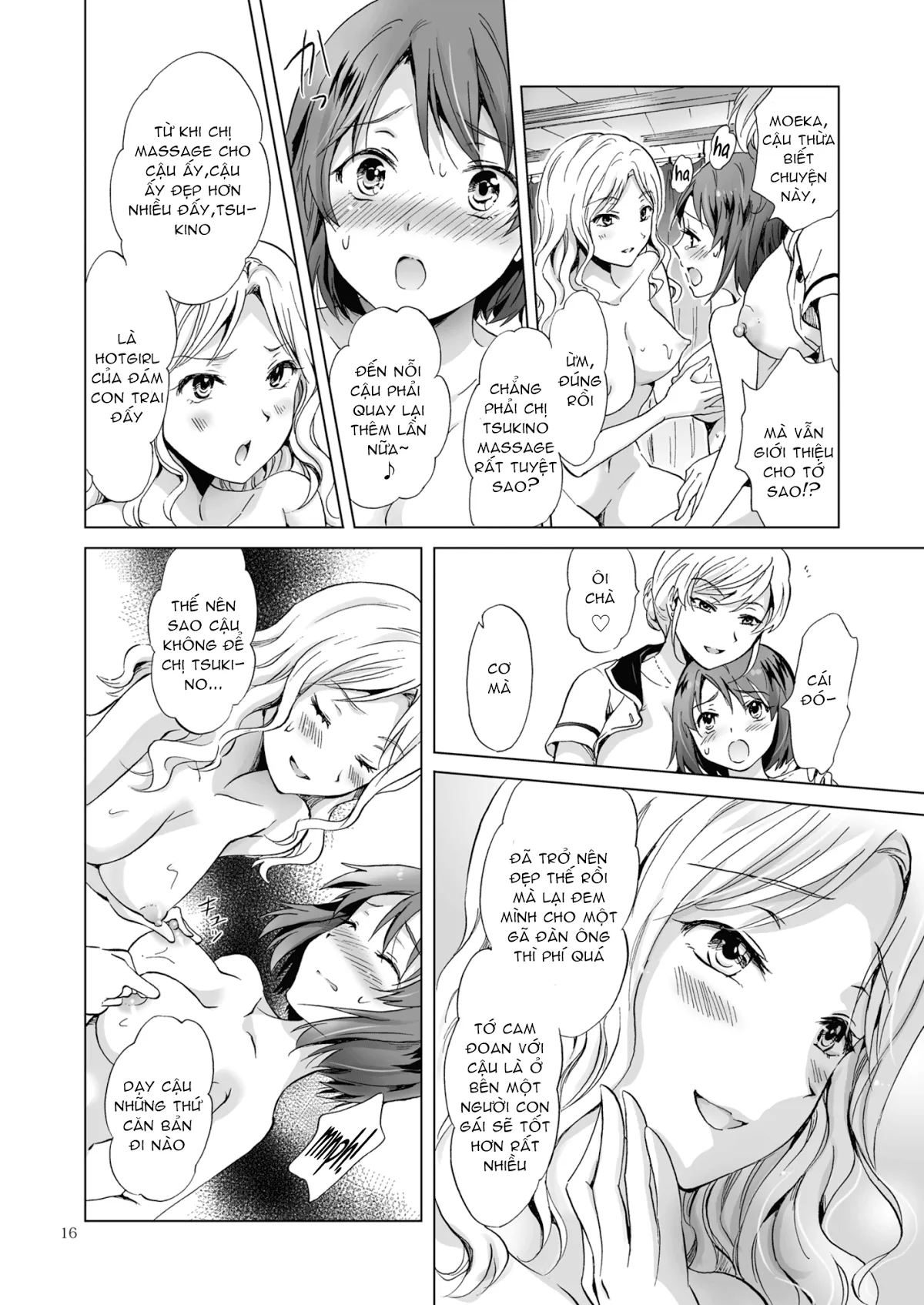 HentaiVN.net - Ảnh 15 - Tuyển tập Yuri Oneshot - Chap 87: Yuri Secret Salon,Friends Course