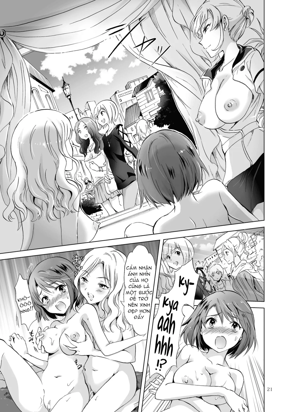 HentaiVN.net - Ảnh 20 - Tuyển tập Yuri Oneshot - Chap 87: Yuri Secret Salon,Friends Course