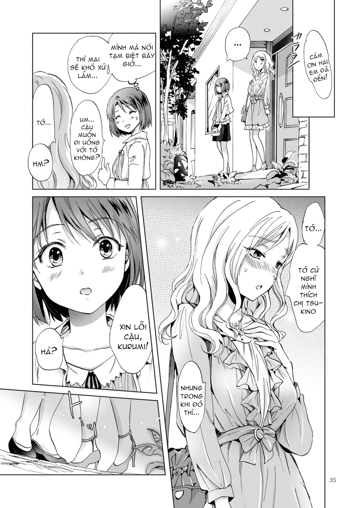 HentaiVN.net - Ảnh 34 - Tuyển tập Yuri Oneshot - Chap 87: Yuri Secret Salon,Friends Course