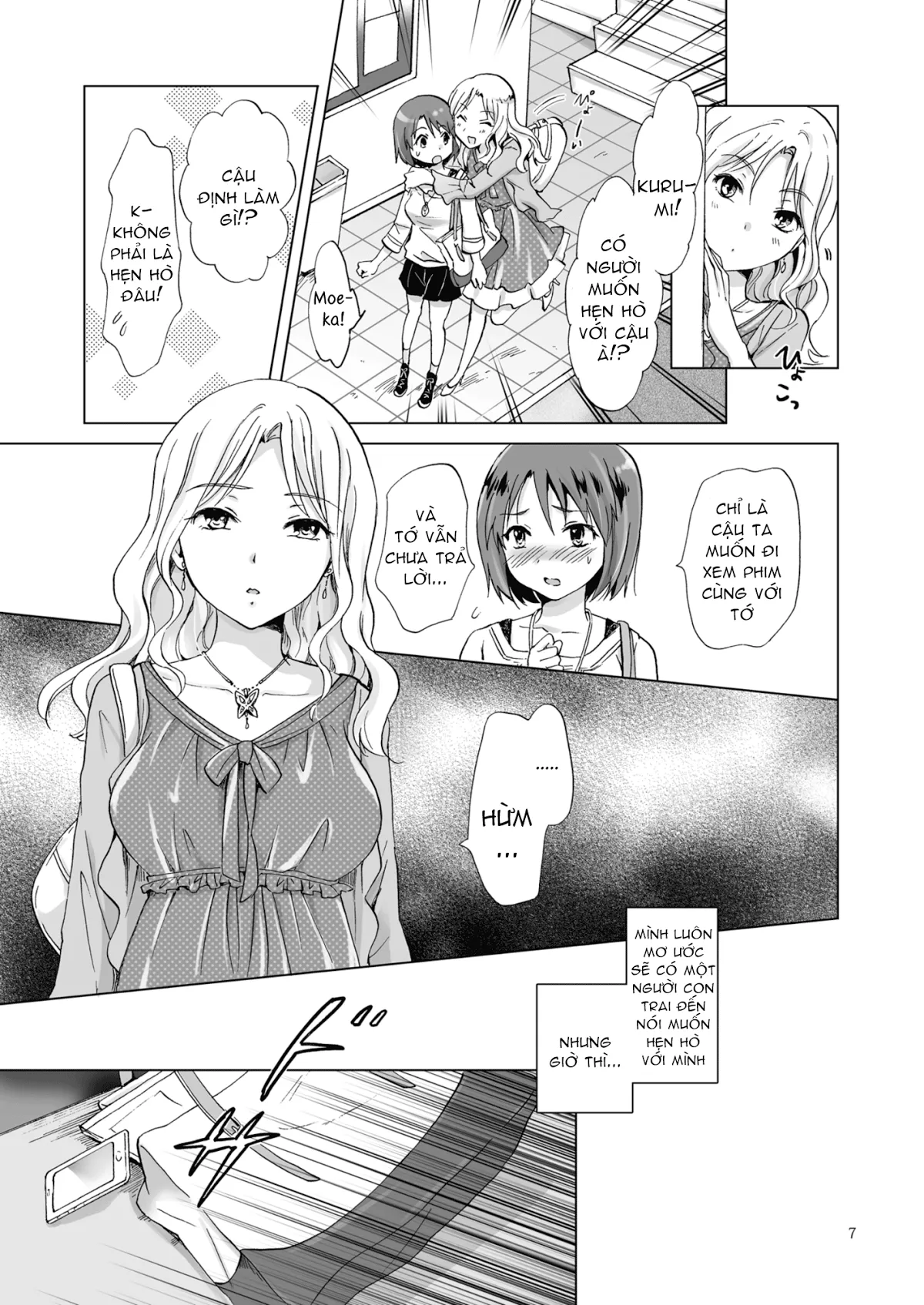 HentaiVN.net - Ảnh 5 - Tuyển tập Yuri Oneshot - Chap 87: Yuri Secret Salon,Friends Course