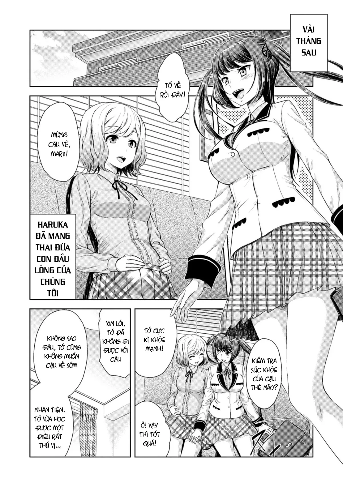 HentaiVN.net - Ảnh 10 - Tuyển tập Yuri Oneshot - Chap 89: Marriage In Paradise