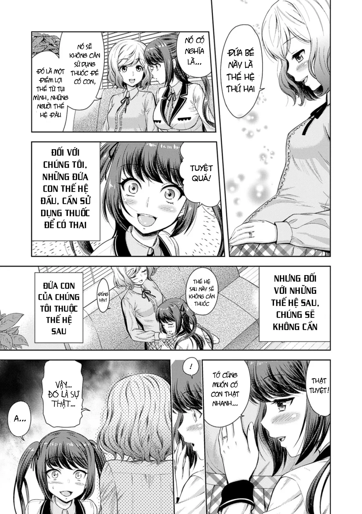 HentaiVN.net - Ảnh 11 - Tuyển tập Yuri Oneshot - Chap 89: Marriage In Paradise