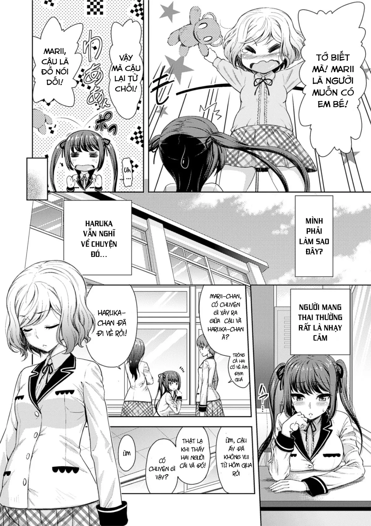 HentaiVN.net - Ảnh 12 - Tuyển tập Yuri Oneshot - Chap 89: Marriage In Paradise