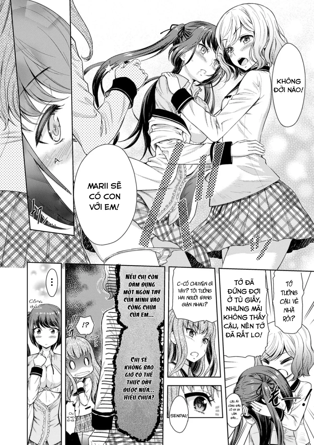 HentaiVN.net - Ảnh 16 - Tuyển tập Yuri Oneshot - Chap 89: Marriage In Paradise
