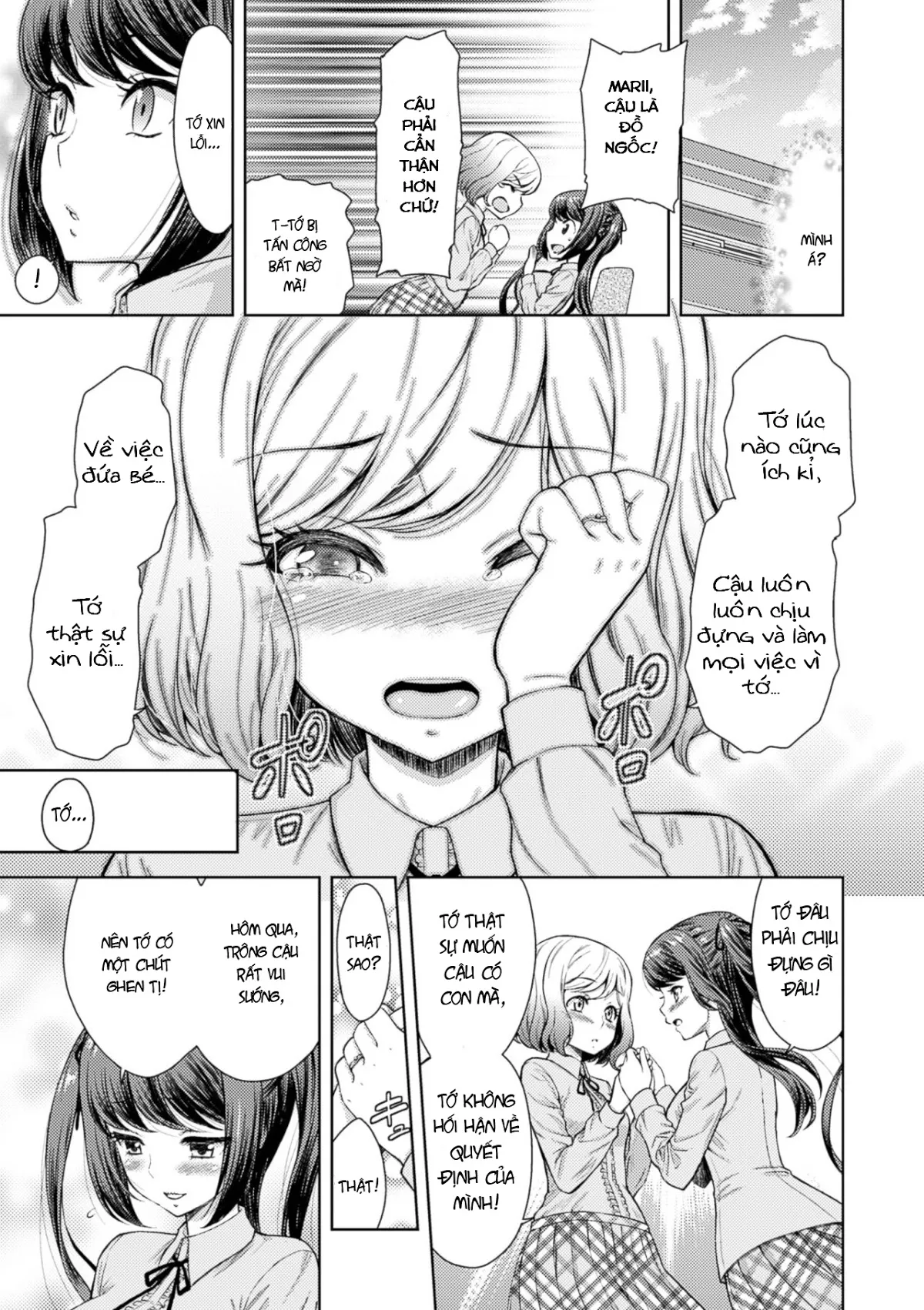 HentaiVN.net - Ảnh 17 - Tuyển tập Yuri Oneshot - Chap 89: Marriage In Paradise