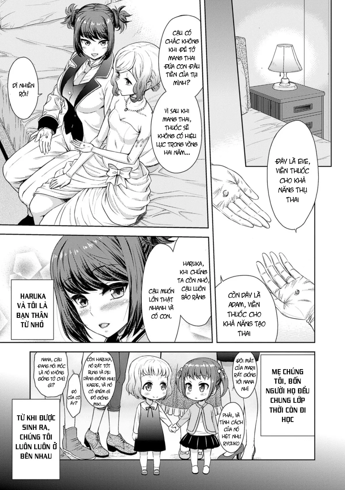 HentaiVN.net - Ảnh 3 - Tuyển tập Yuri Oneshot - Chap 89: Marriage In Paradise
