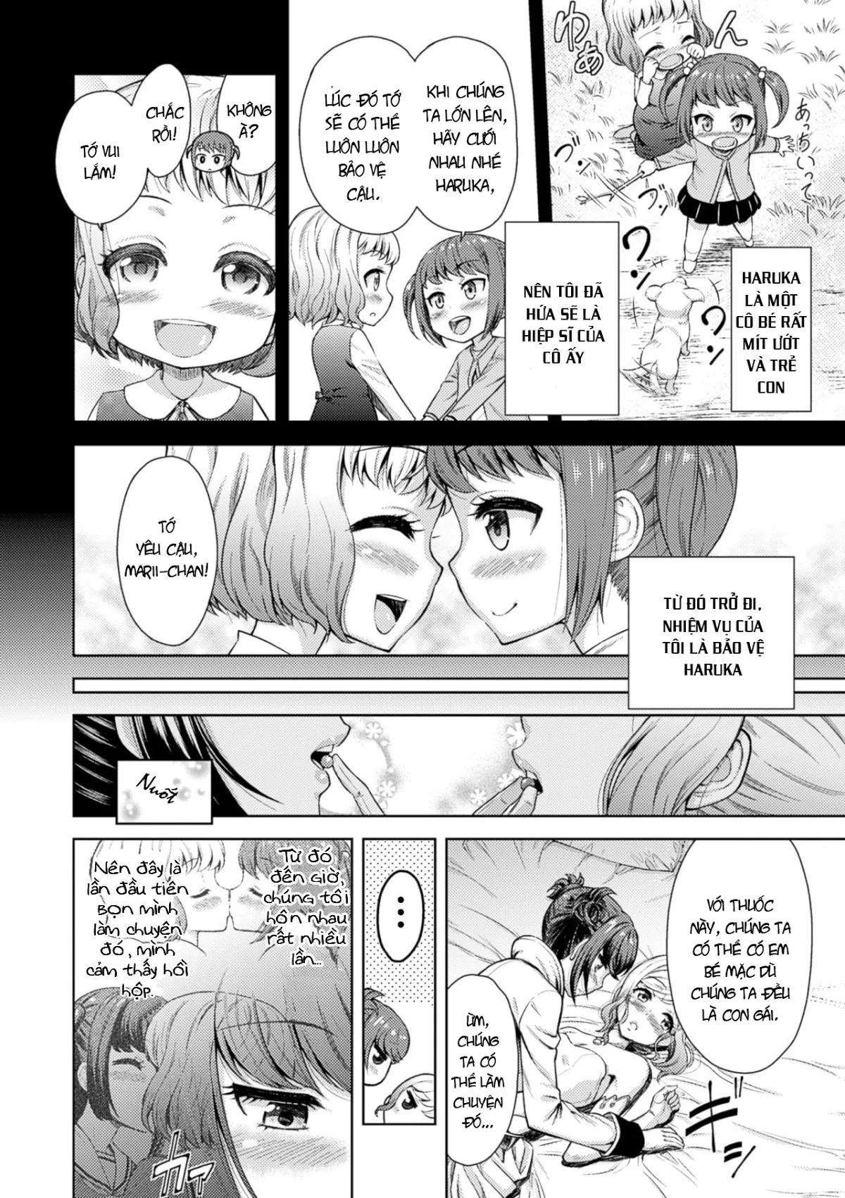 HentaiVN.net - Ảnh 4 - Tuyển tập Yuri Oneshot - Chap 89: Marriage In Paradise