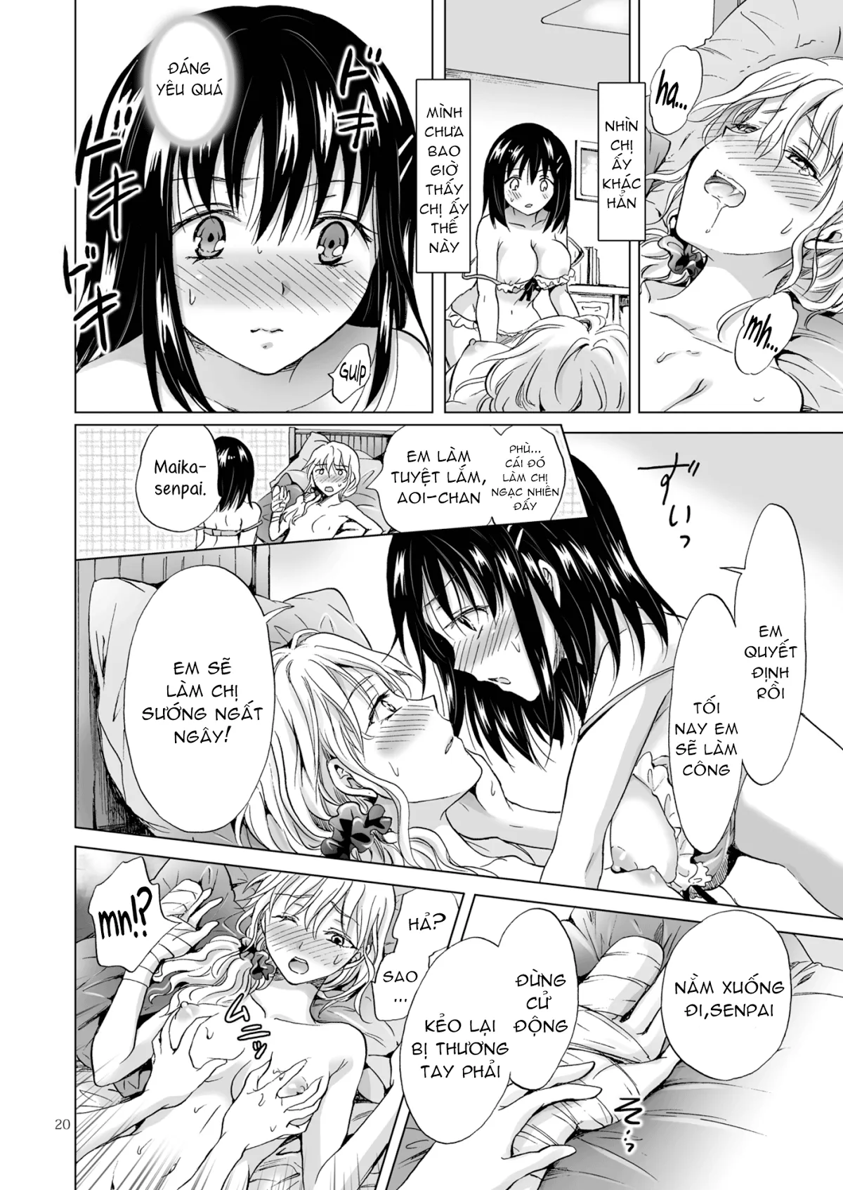 HentaiVN.net - Ảnh 19 - Tuyển tập Yuri Oneshot - Chap 90: Tonight Ill Be On Top