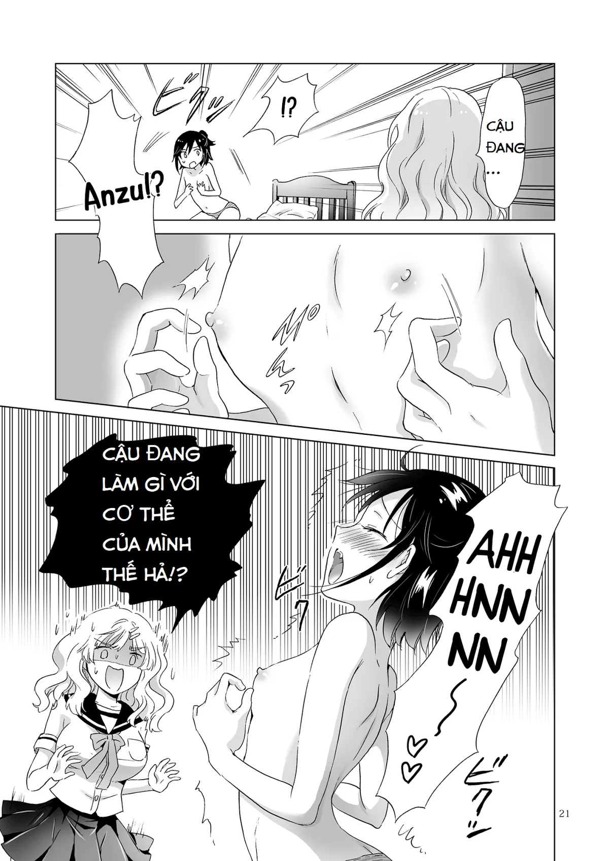 HentaiVN.net - Ảnh 19 - Tuyển tập Yuri Oneshot - Chap 92: How Well Stacked and Surfboard Swapped Bodies