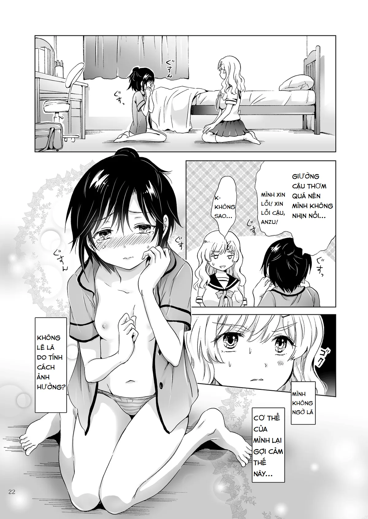 HentaiVN.net - Ảnh 20 - Tuyển tập Yuri Oneshot - Chap 92: How Well Stacked and Surfboard Swapped Bodies