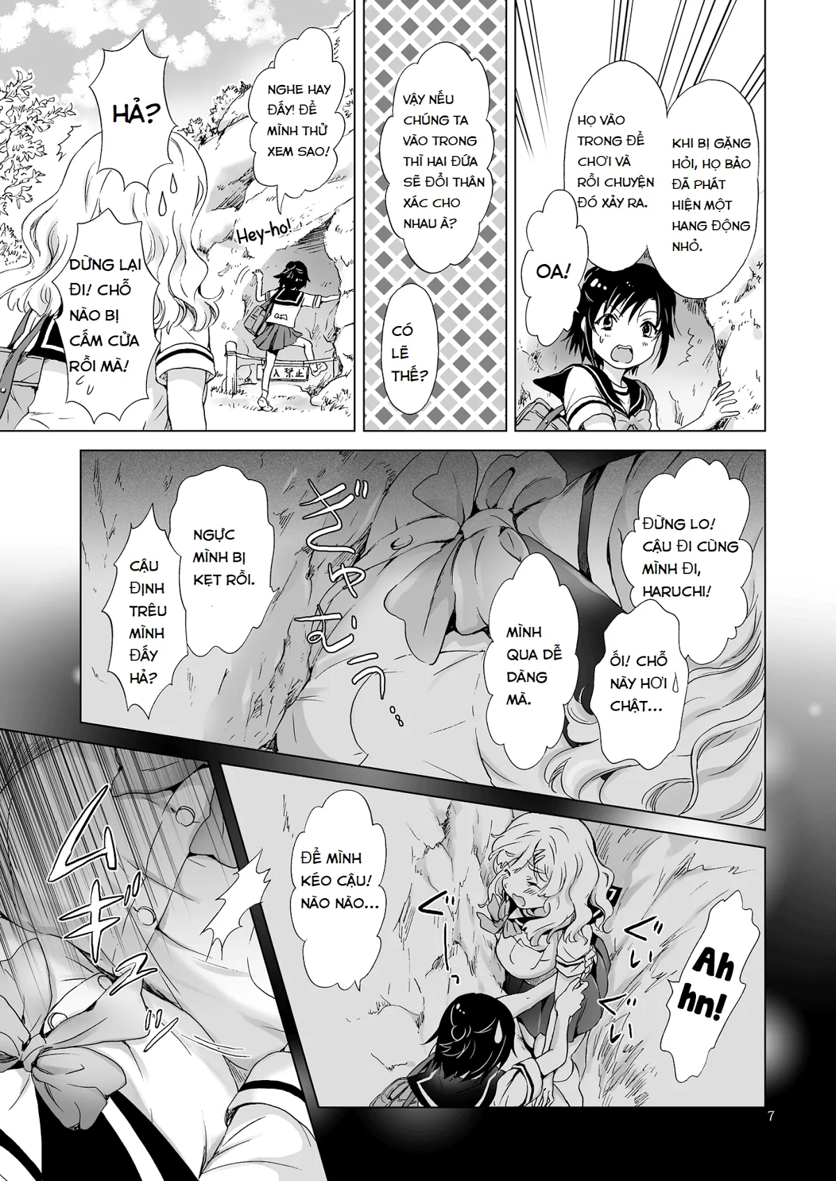 HentaiVN.net - Ảnh 5 - Tuyển tập Yuri Oneshot - Chap 92: How Well Stacked and Surfboard Swapped Bodies