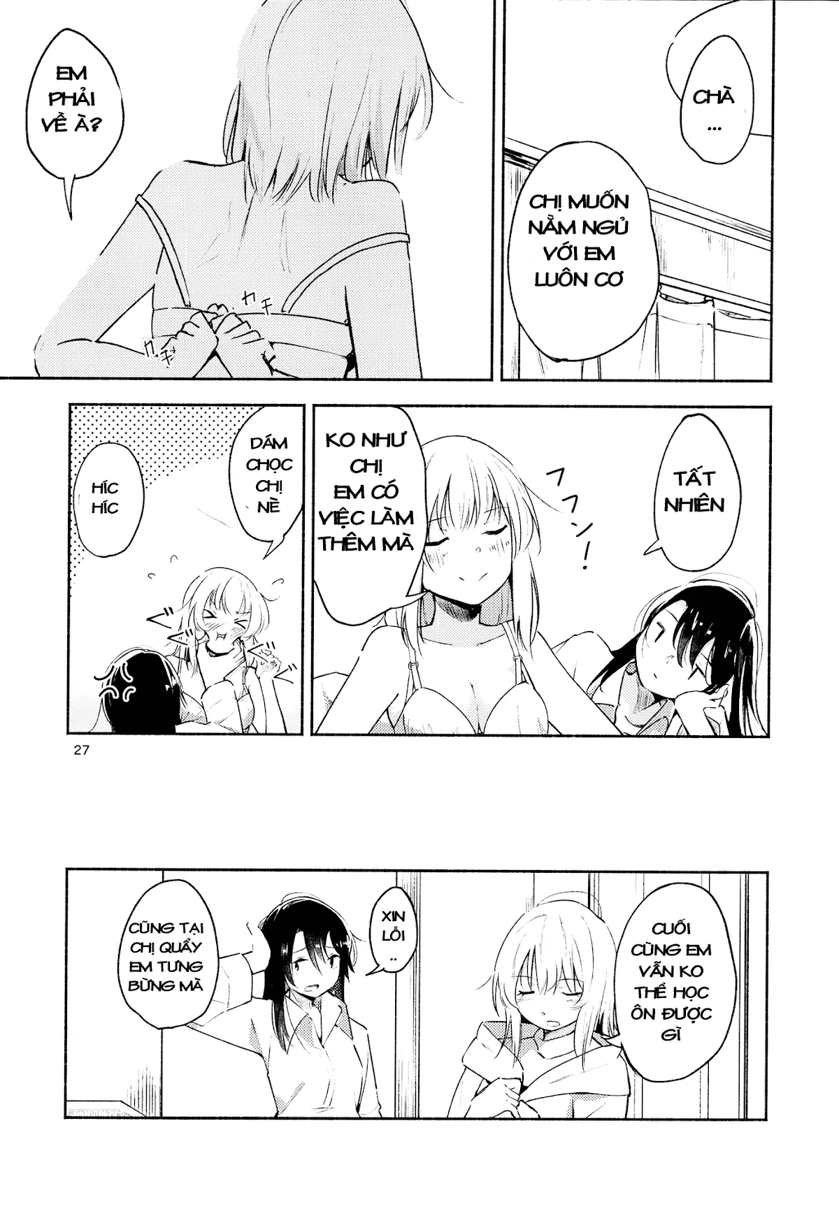 HentaiVN.net - Ảnh 26 - Tuyển tập Yuri Oneshot - Chap 93: A Room Without Shiori Invitation