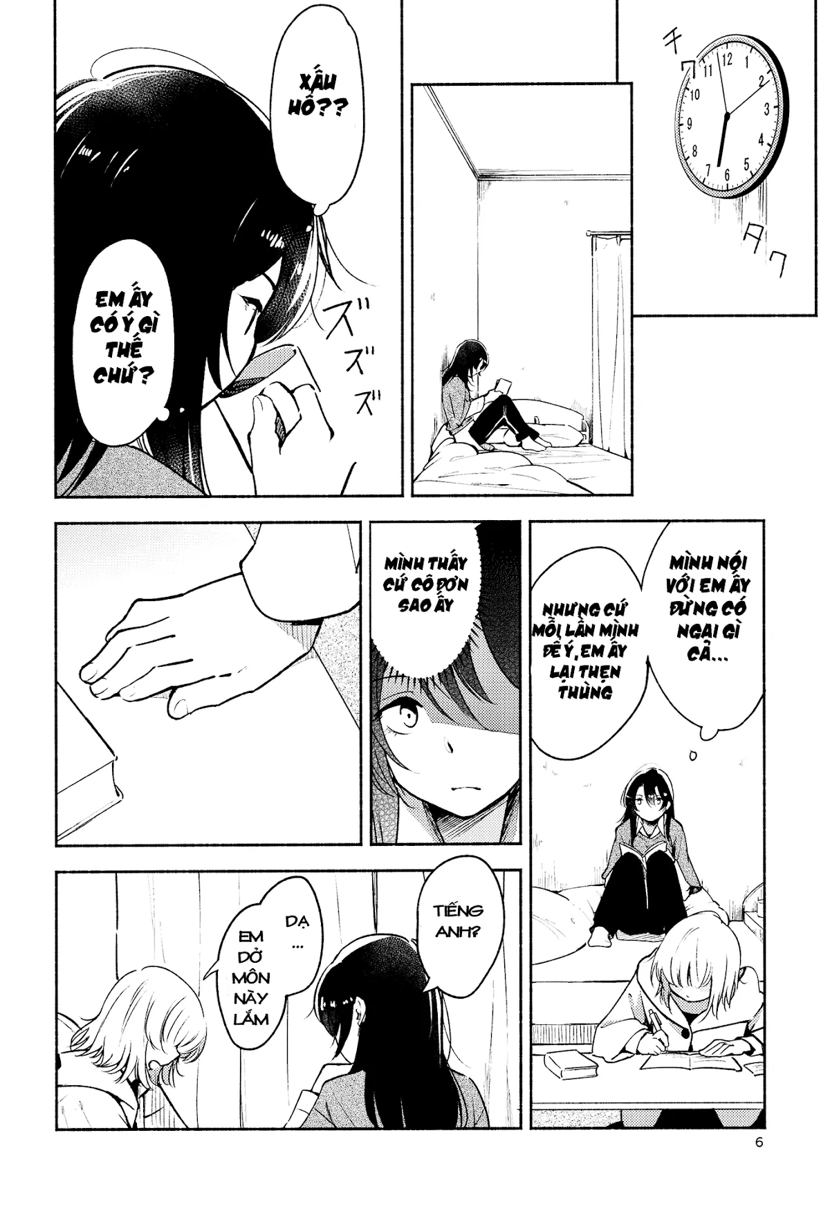 HentaiVN.net - Ảnh 5 - Tuyển tập Yuri Oneshot - Chap 93: A Room Without Shiori Invitation