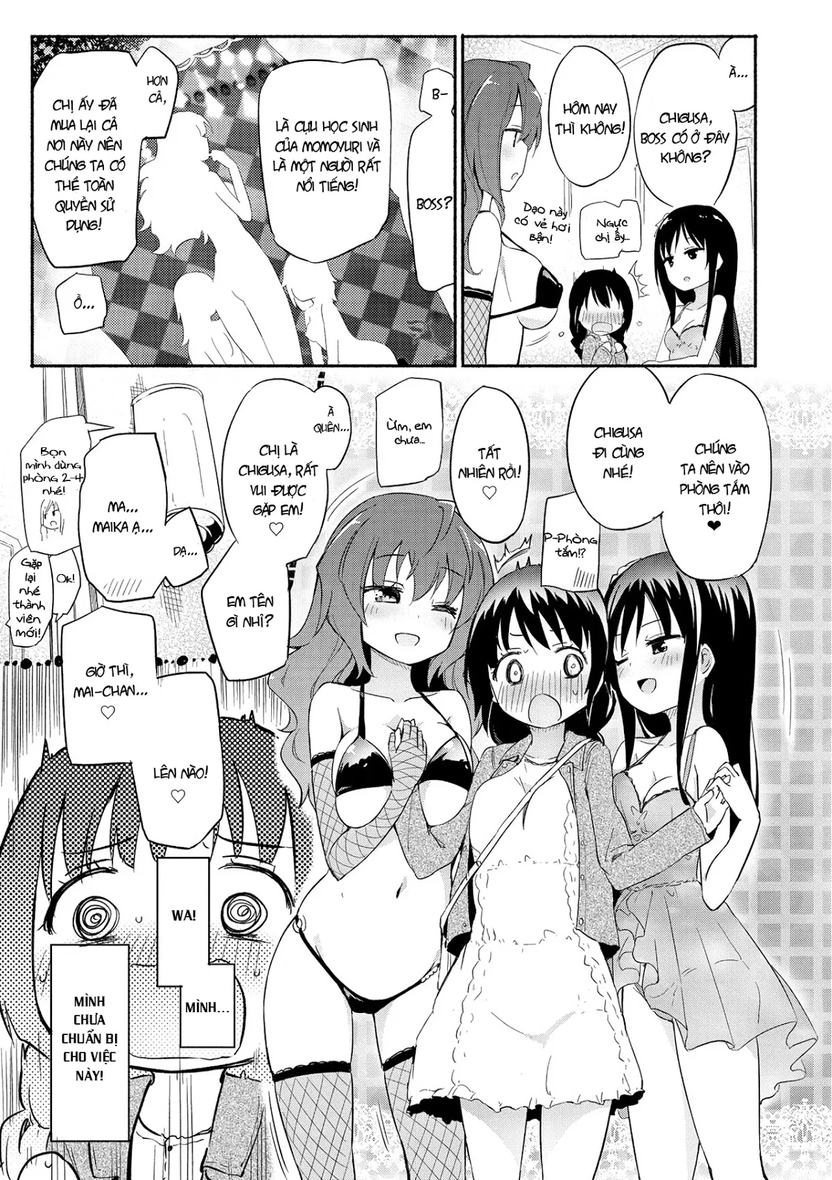 HentaiVN.net - Ảnh 6 - Tuyển tập Yuri Oneshot - Chap 94: The Momoyuri Academy Secret Soapland Club