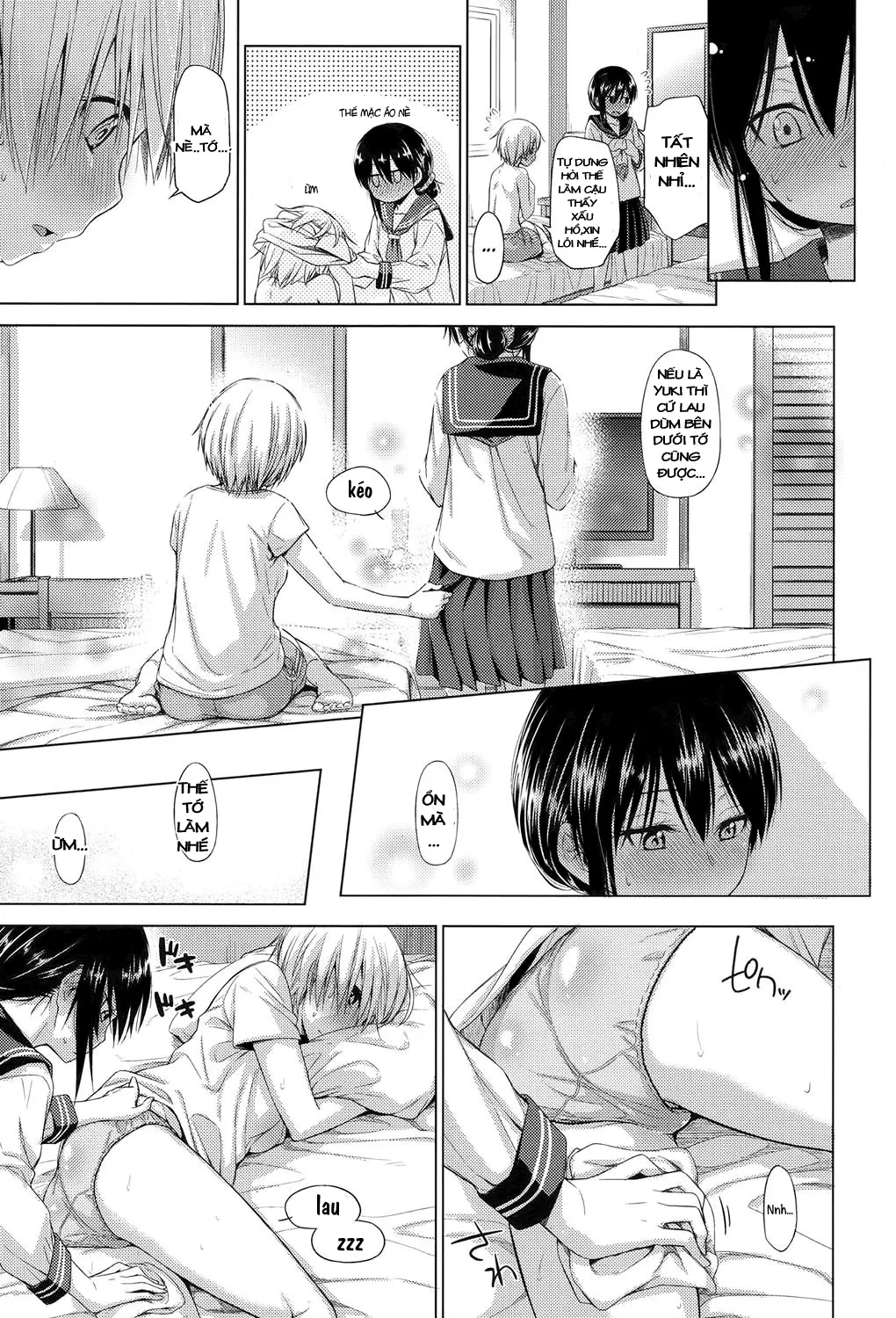 HentaiVN.net - Ảnh 5 - Tuyển tập Yuri Oneshot - Chap 97: Soutaisei Relativity