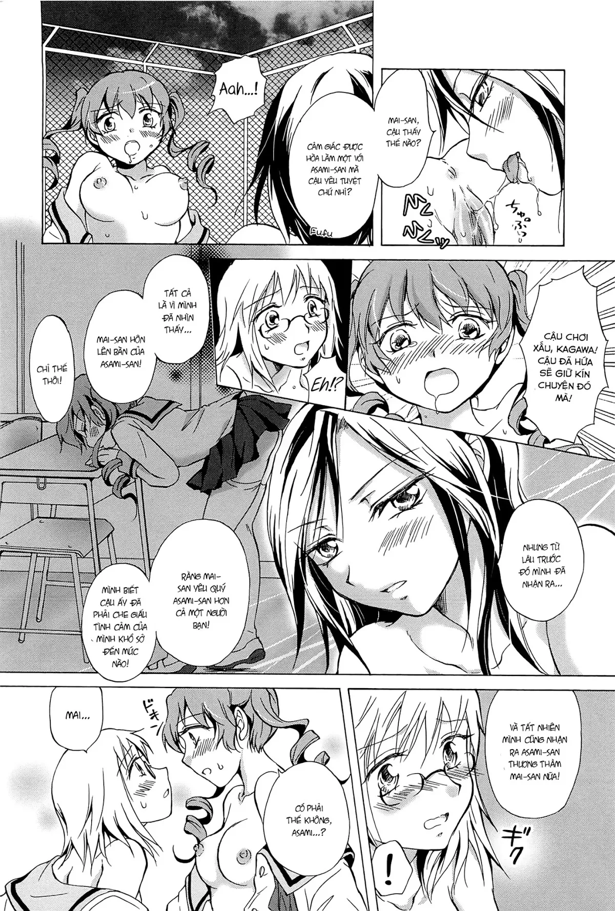 HentaiVN.net - Ảnh 14 - Tuyển tập Yuri Oneshot - Chap 99: Haitoku No Doukei