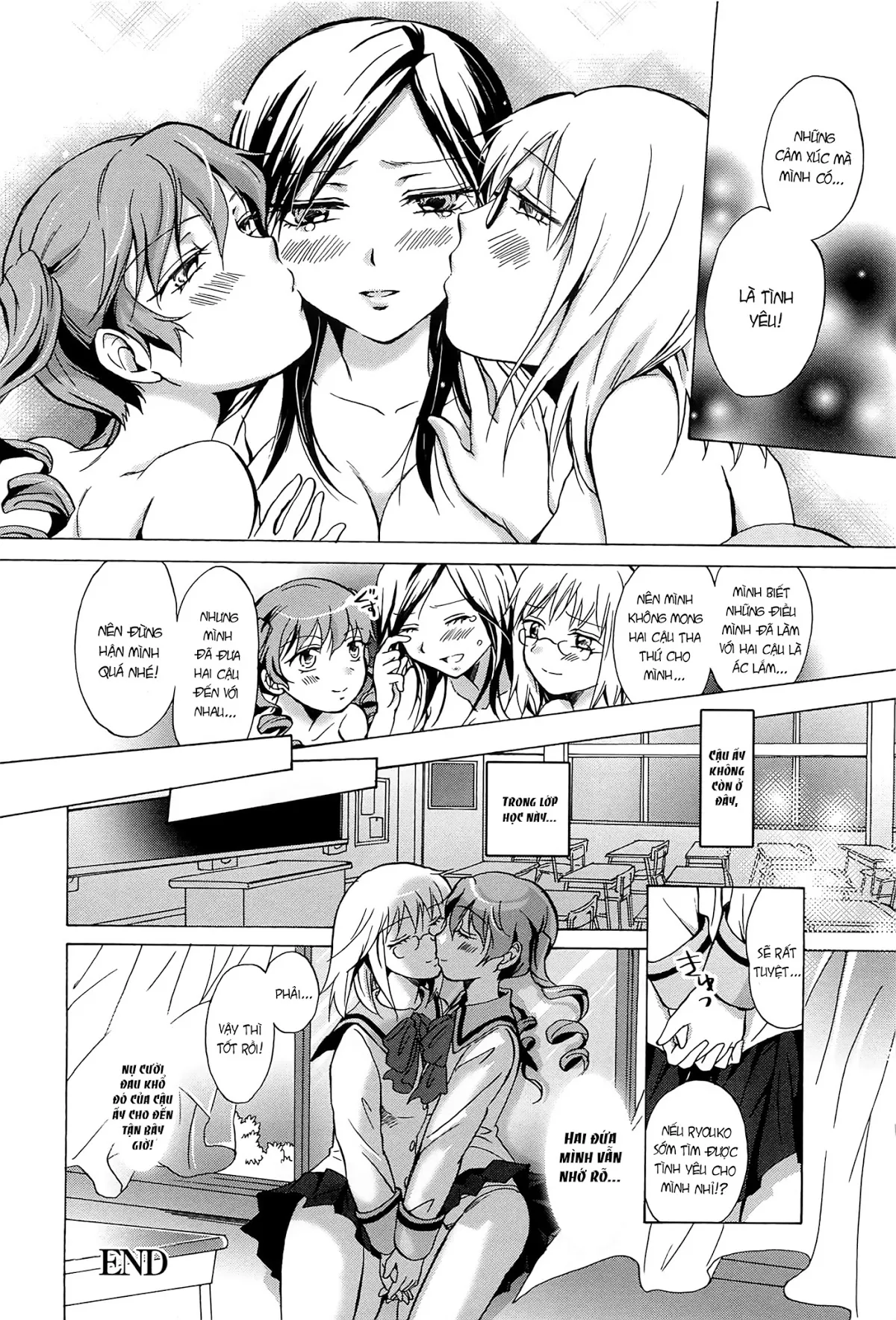 HentaiVN.net - Ảnh 16 - Tuyển tập Yuri Oneshot - Chap 99: Haitoku No Doukei