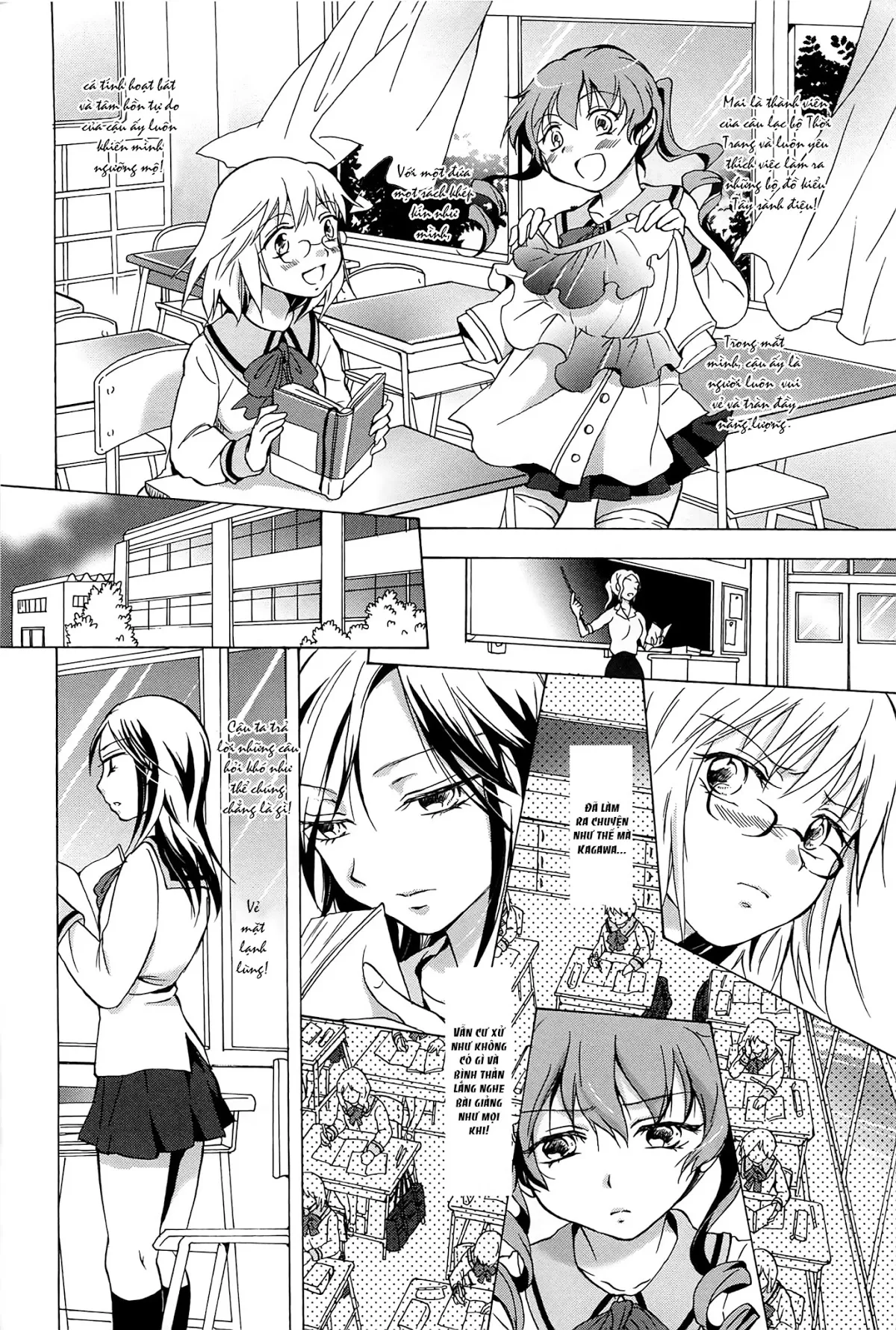 HentaiVN.net - Ảnh 4 - Tuyển tập Yuri Oneshot - Chap 99: Haitoku No Doukei