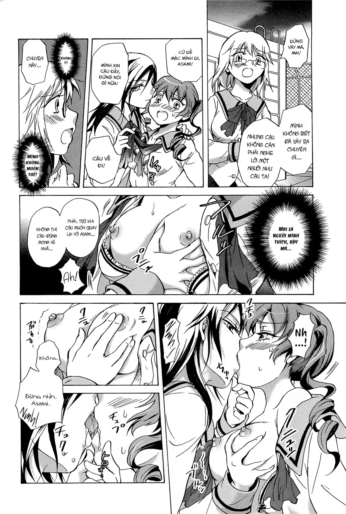 HentaiVN.net - Ảnh 8 - Tuyển tập Yuri Oneshot - Chap 99: Haitoku No Doukei