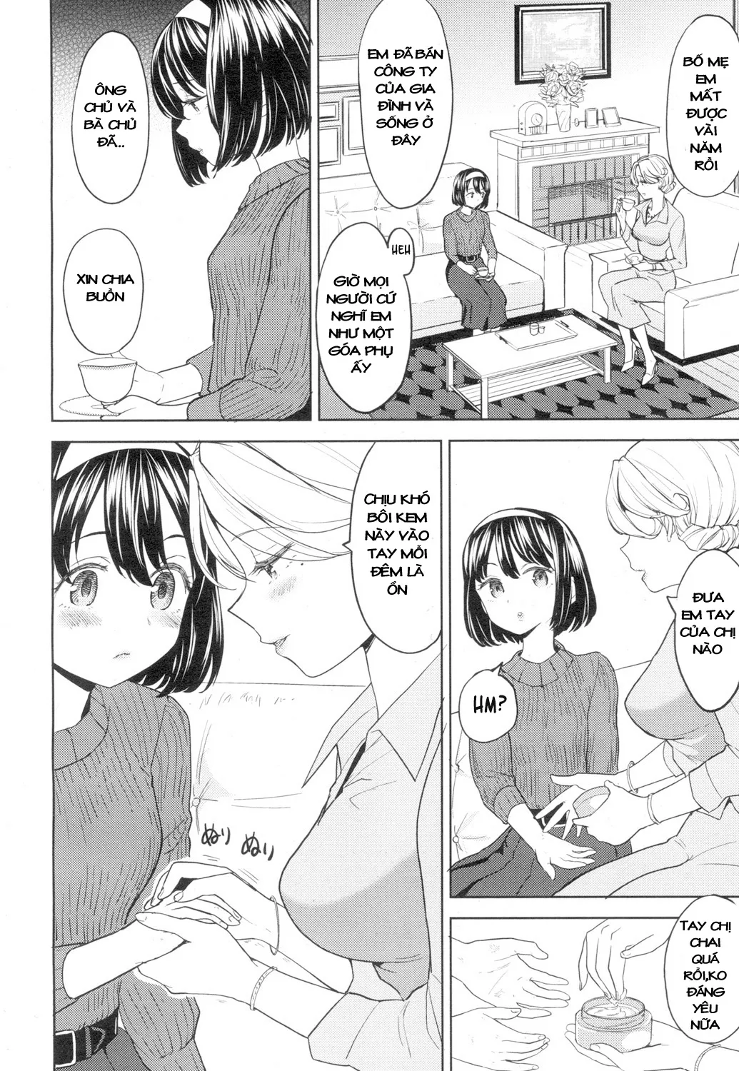 HentaiVN.net - Ảnh 11 - Tuyển tập Yuri Oneshot - Chap 101: Tapestry