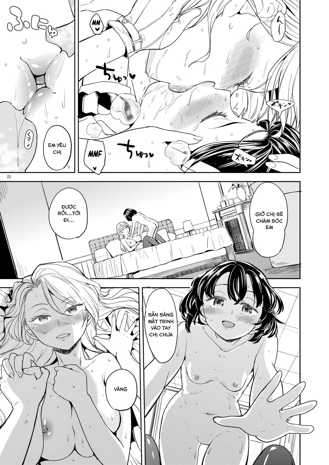 HentaiVN.net - Ảnh 24 - Tuyển tập Yuri Oneshot - Chap 102: Tapestry 2