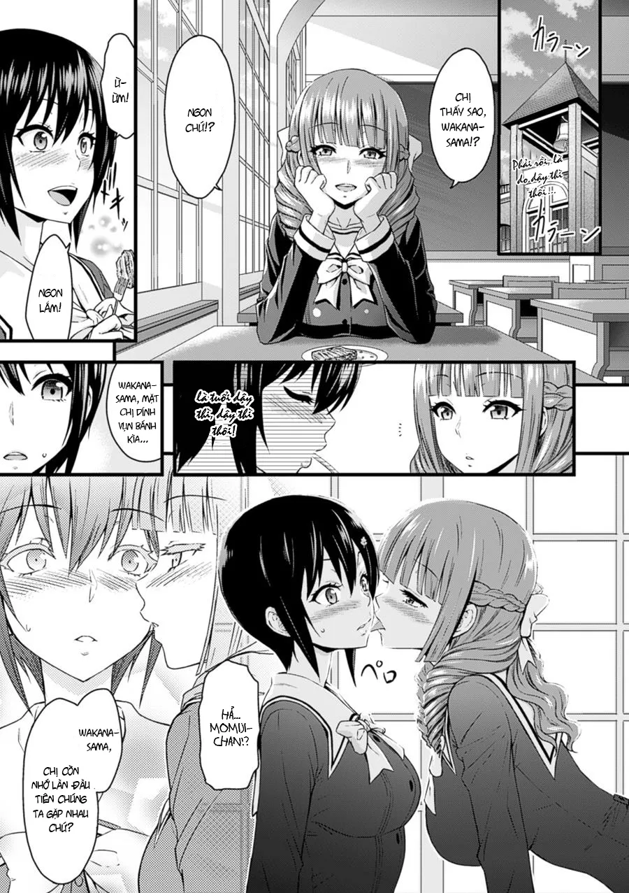 HentaiVN.net - Ảnh 6 - Tuyển tập Yuri Oneshot - Chap 104: Eve no Sekai