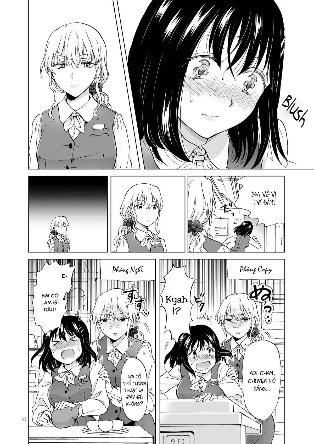 HentaiVN.net - Ảnh 9 - Tuyển tập Yuri Oneshot - Chap 107: Show Me How You Do It!