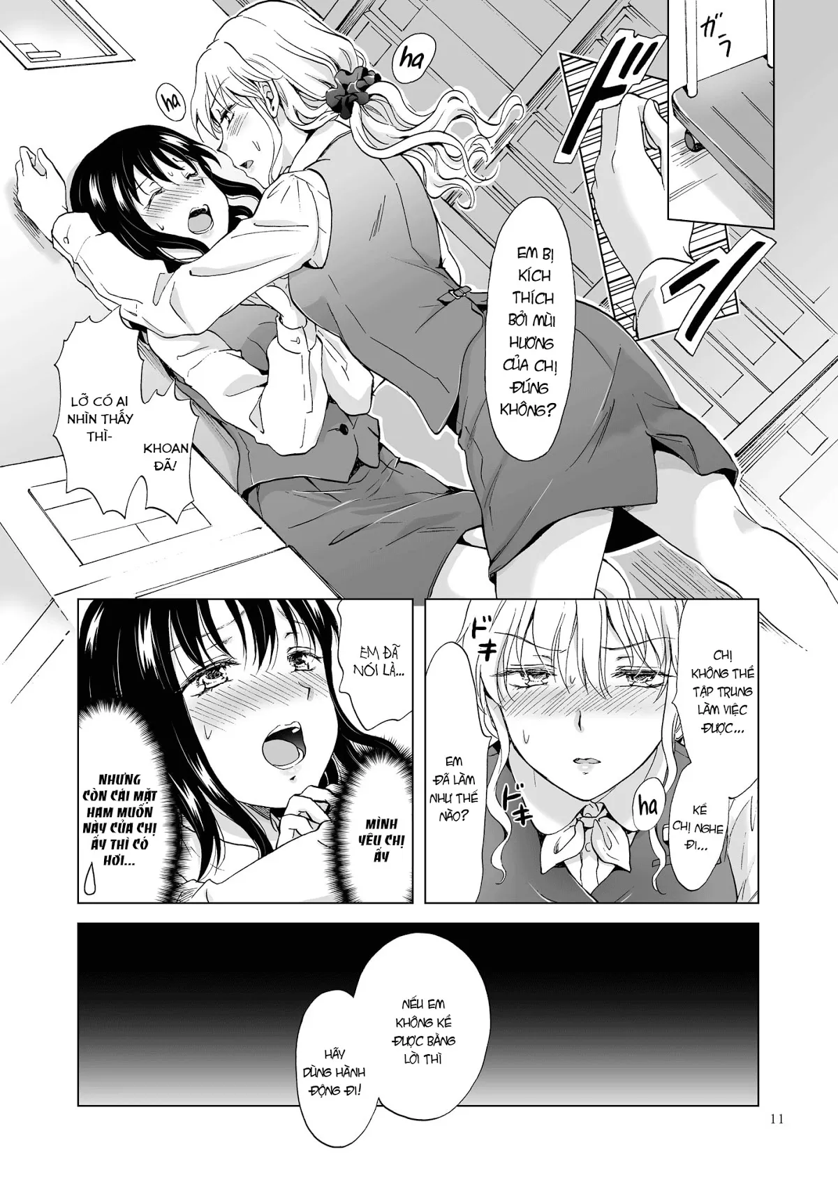 HentaiVN.net - Ảnh 10 - Tuyển tập Yuri Oneshot - Chap 107: Show Me How You Do It!