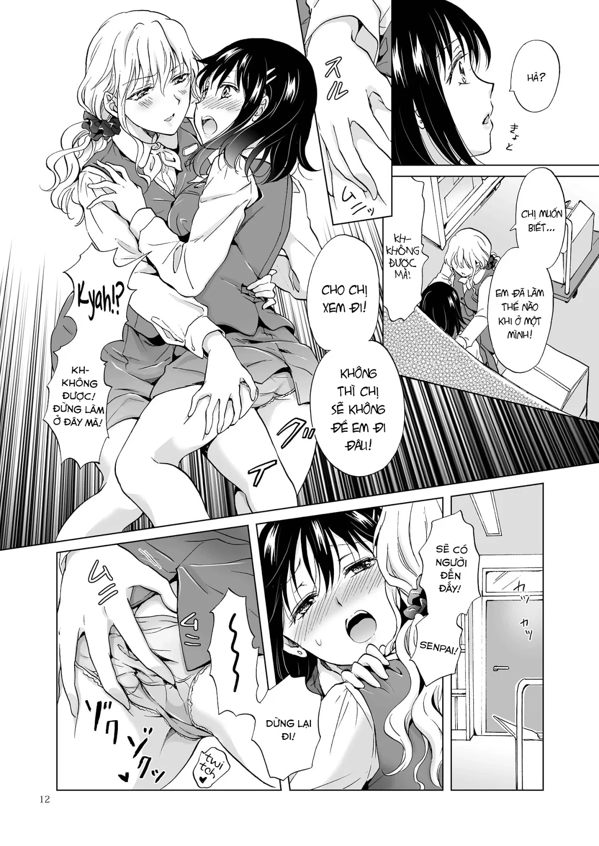 HentaiVN.net - Ảnh 11 - Tuyển tập Yuri Oneshot - Chap 107: Show Me How You Do It!
