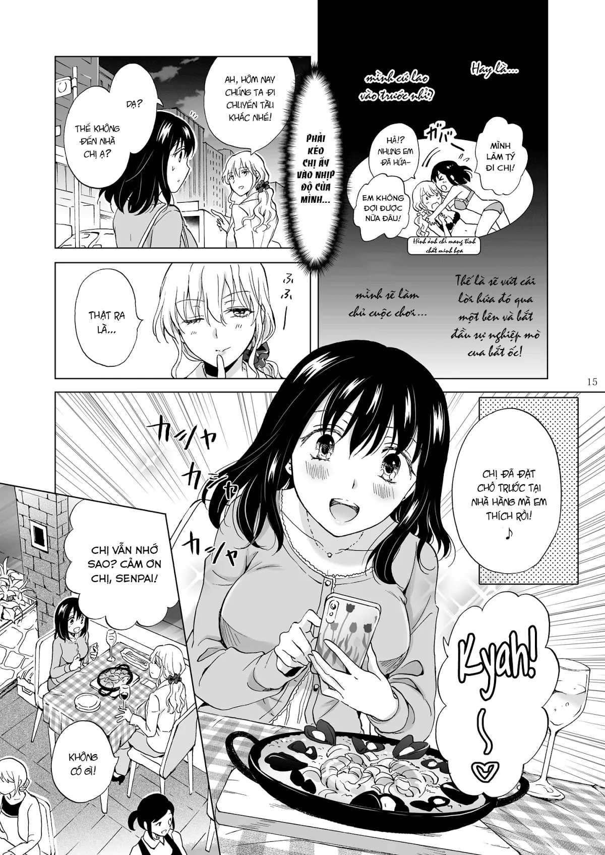 HentaiVN.net - Ảnh 14 - Tuyển tập Yuri Oneshot - Chap 107: Show Me How You Do It!