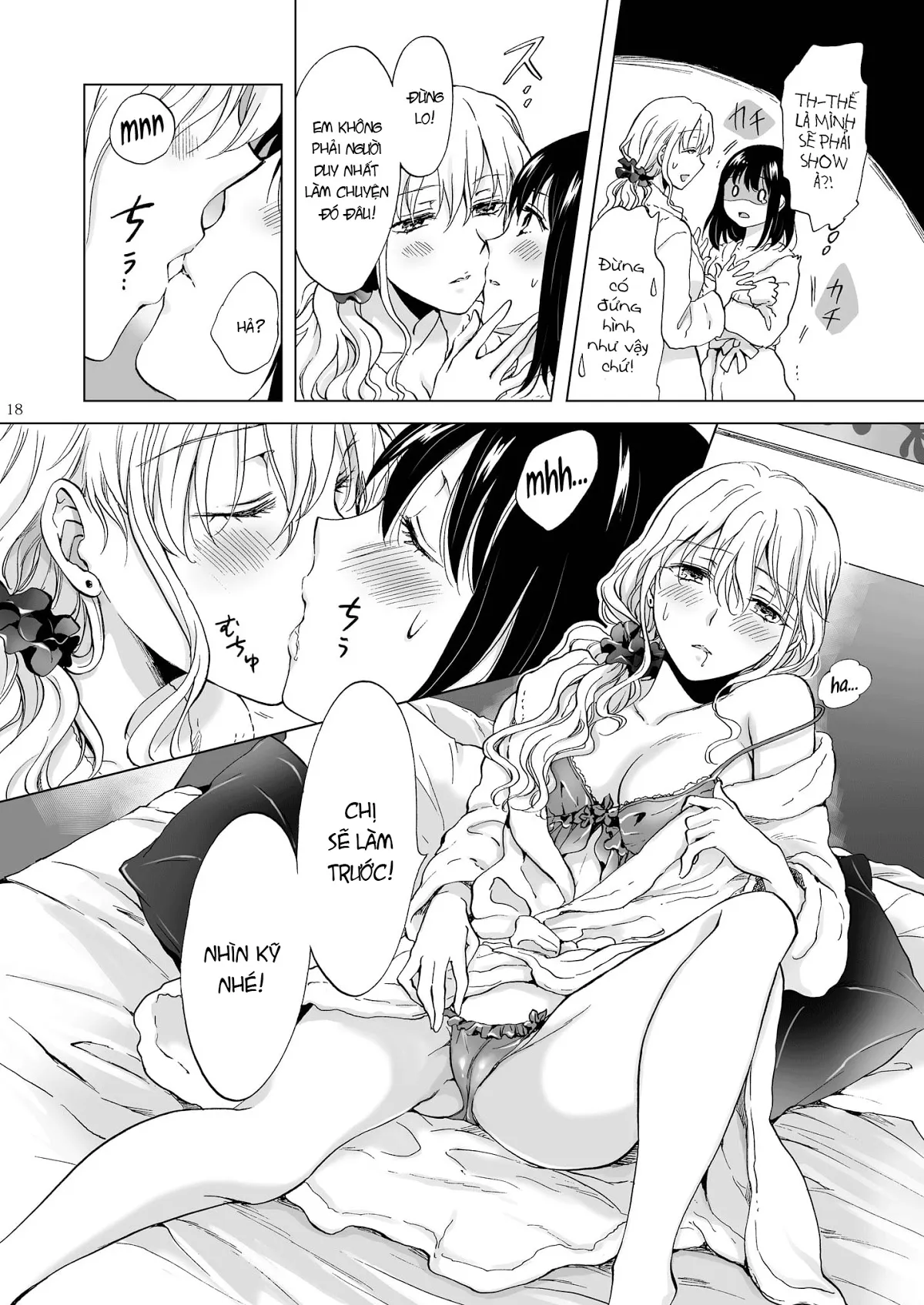 HentaiVN.net - Ảnh 17 - Tuyển tập Yuri Oneshot - Chap 107: Show Me How You Do It!