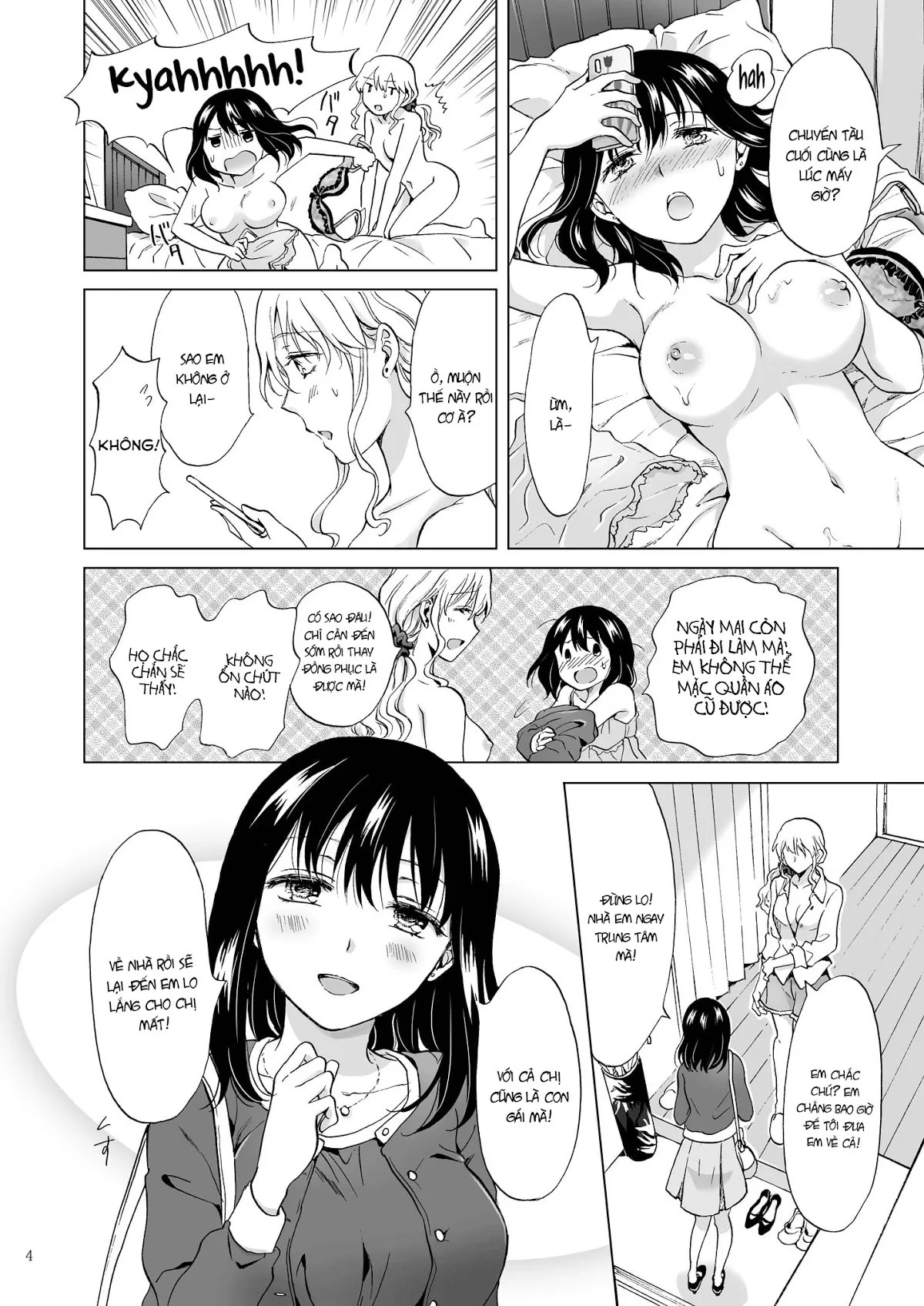 HentaiVN.net - Ảnh 3 - Tuyển tập Yuri Oneshot - Chap 107: Show Me How You Do It!