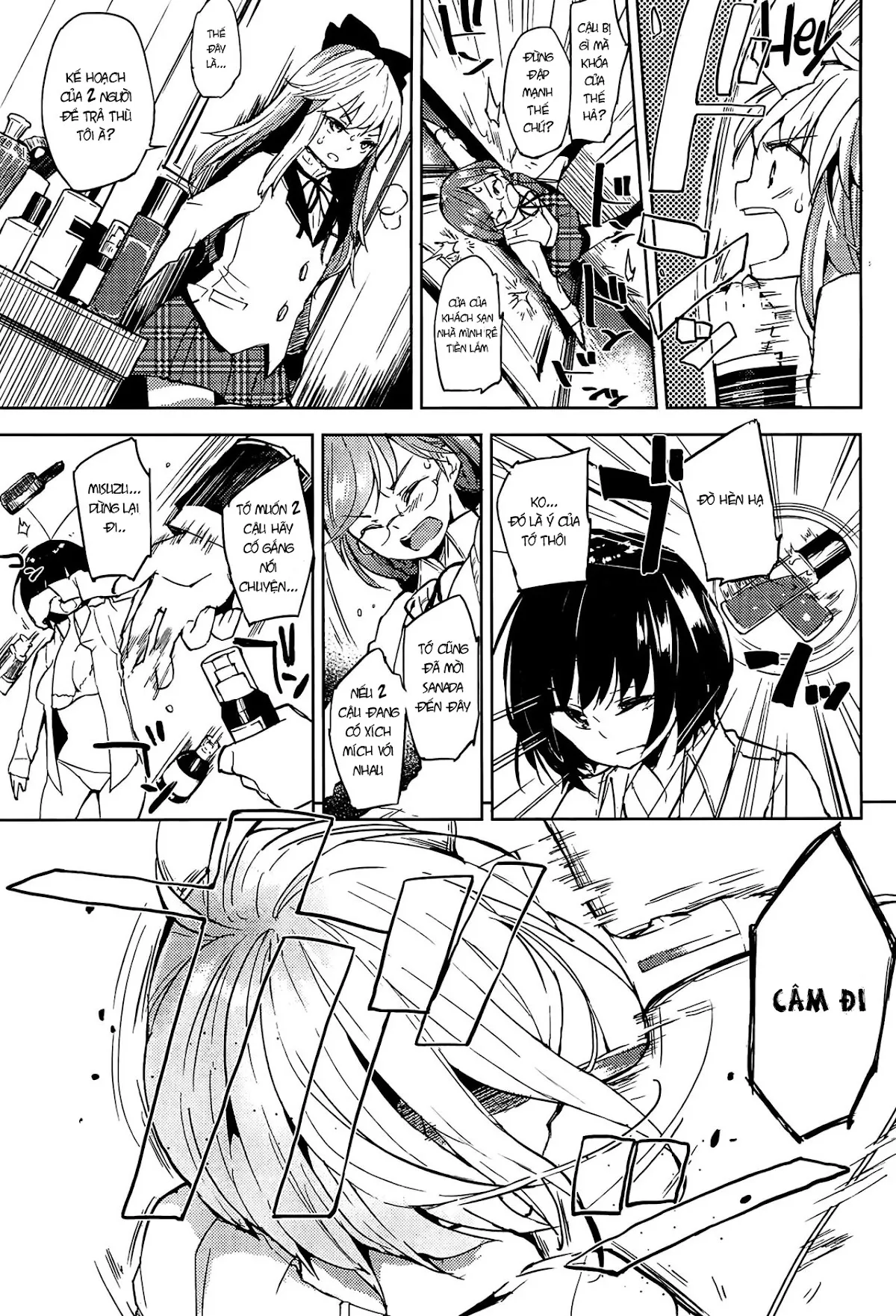 HentaiVN.net - Ảnh 11 - Tuyển tập Yuri Oneshot - Chap 109: Anettai Hotel