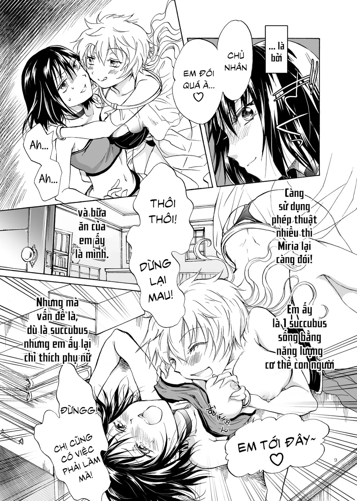 HentaiVN.net - Ảnh 8 - Tuyển tập Yuri Oneshot - Chap 112: Goshujin-sama Daisuki