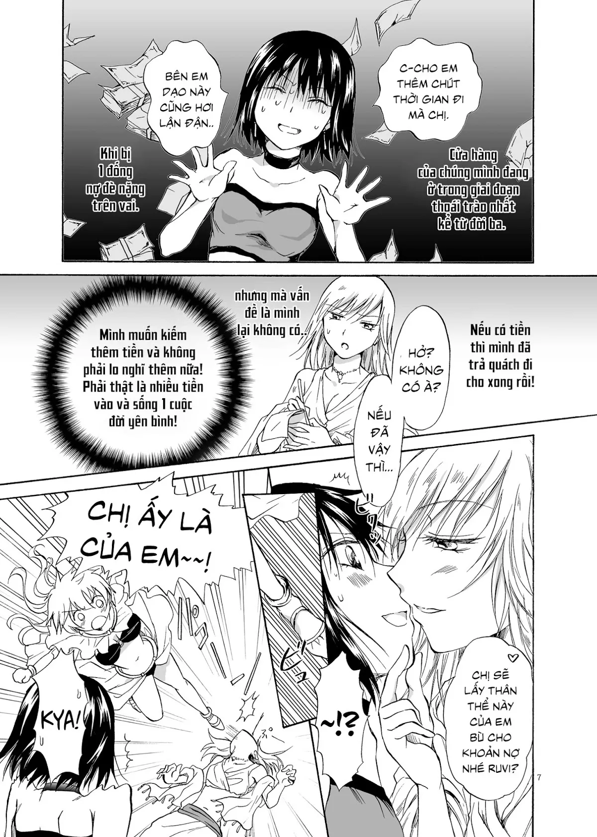 HentaiVN.net - Ảnh 6 - Tuyển tập Yuri Oneshot - Chap 112: Goshujin-sama Daisuki
