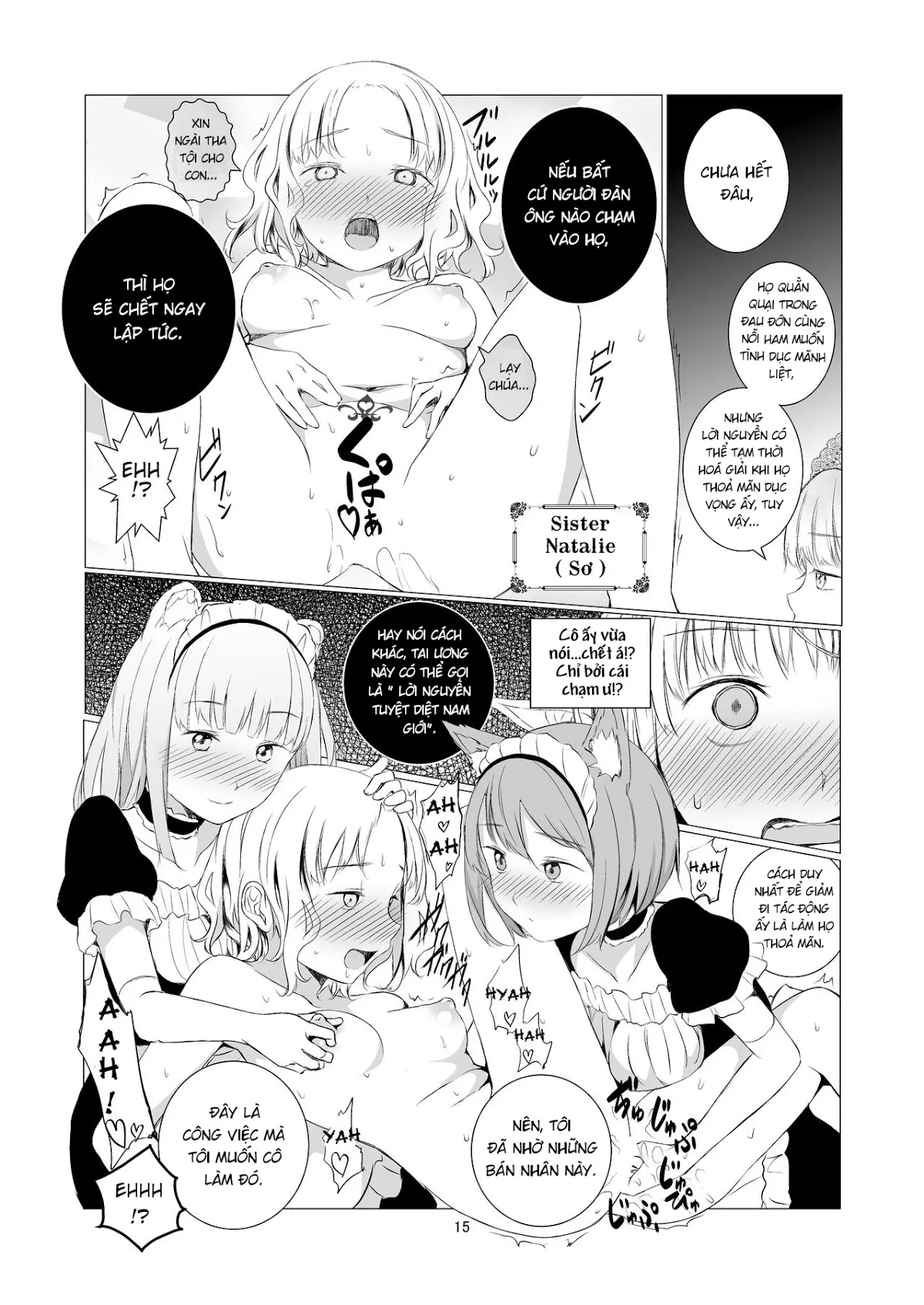 HentaiVN.net - Ảnh 14 - Tuyển tập Yuri Oneshot - Chap 113: Yuri Isekai (Mặn)