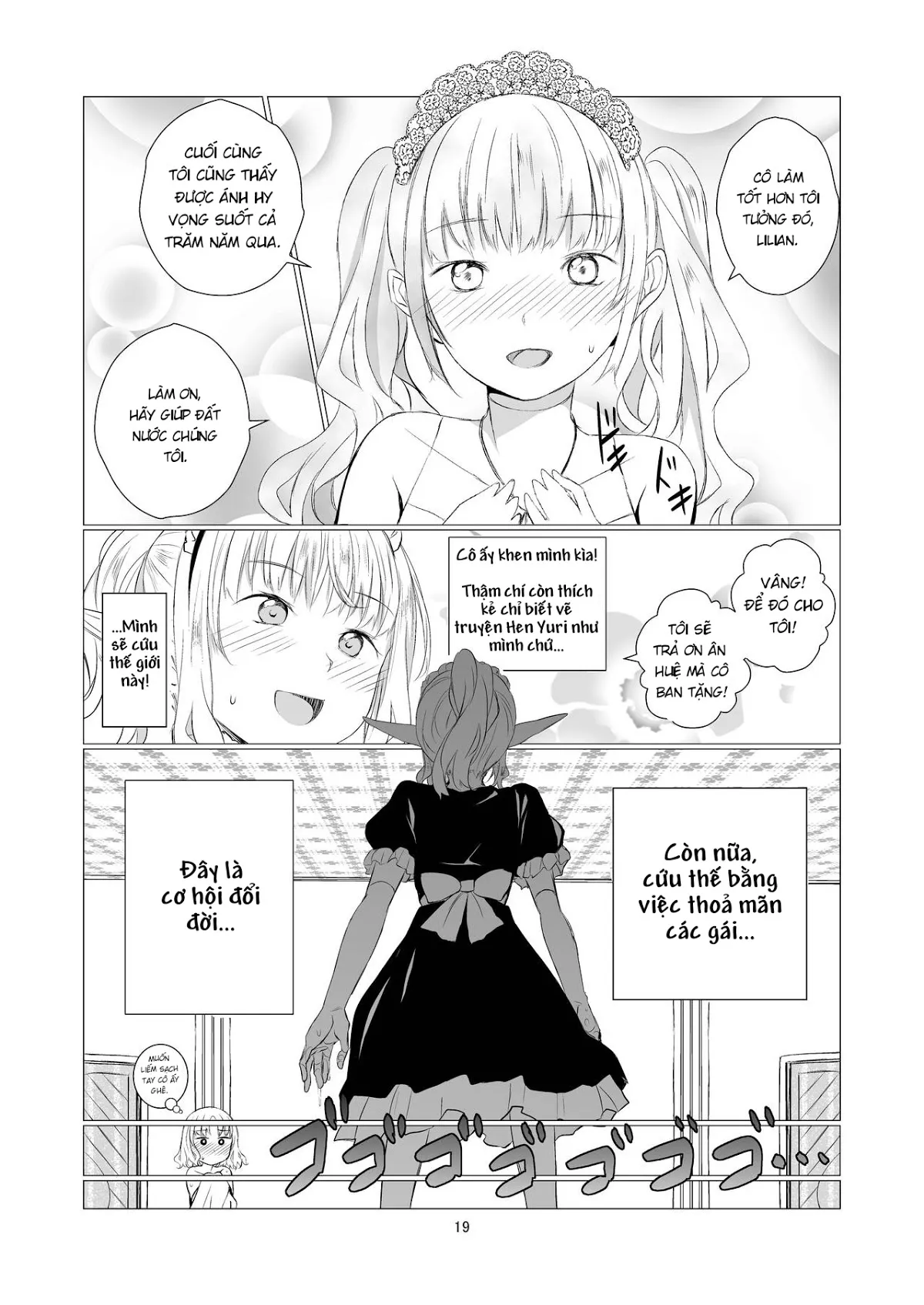 HentaiVN.net - Ảnh 18 - Tuyển tập Yuri Oneshot - Chap 113: Yuri Isekai (Mặn)