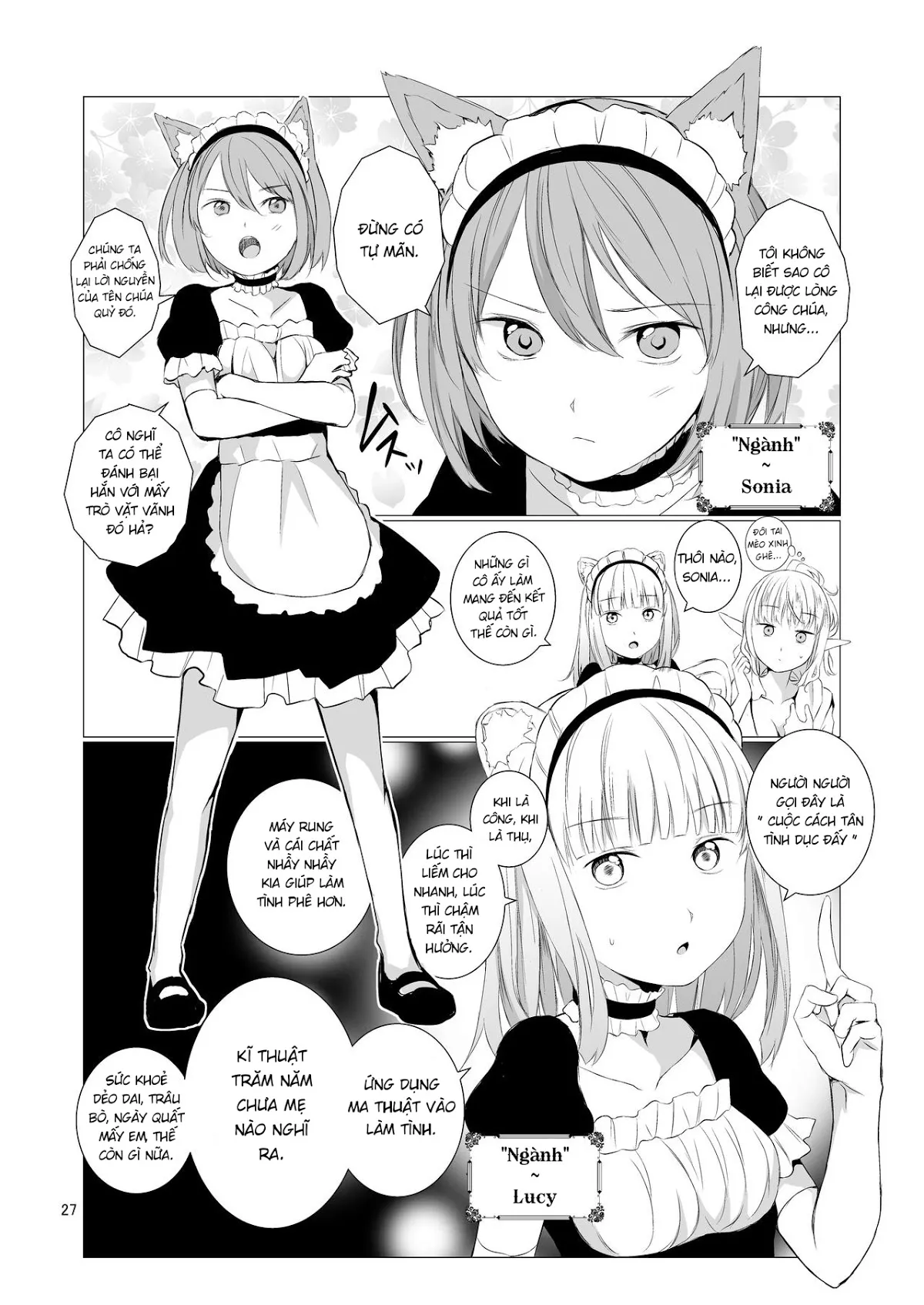 HentaiVN.net - Ảnh 26 - Tuyển tập Yuri Oneshot - Chap 113: Yuri Isekai (Mặn)