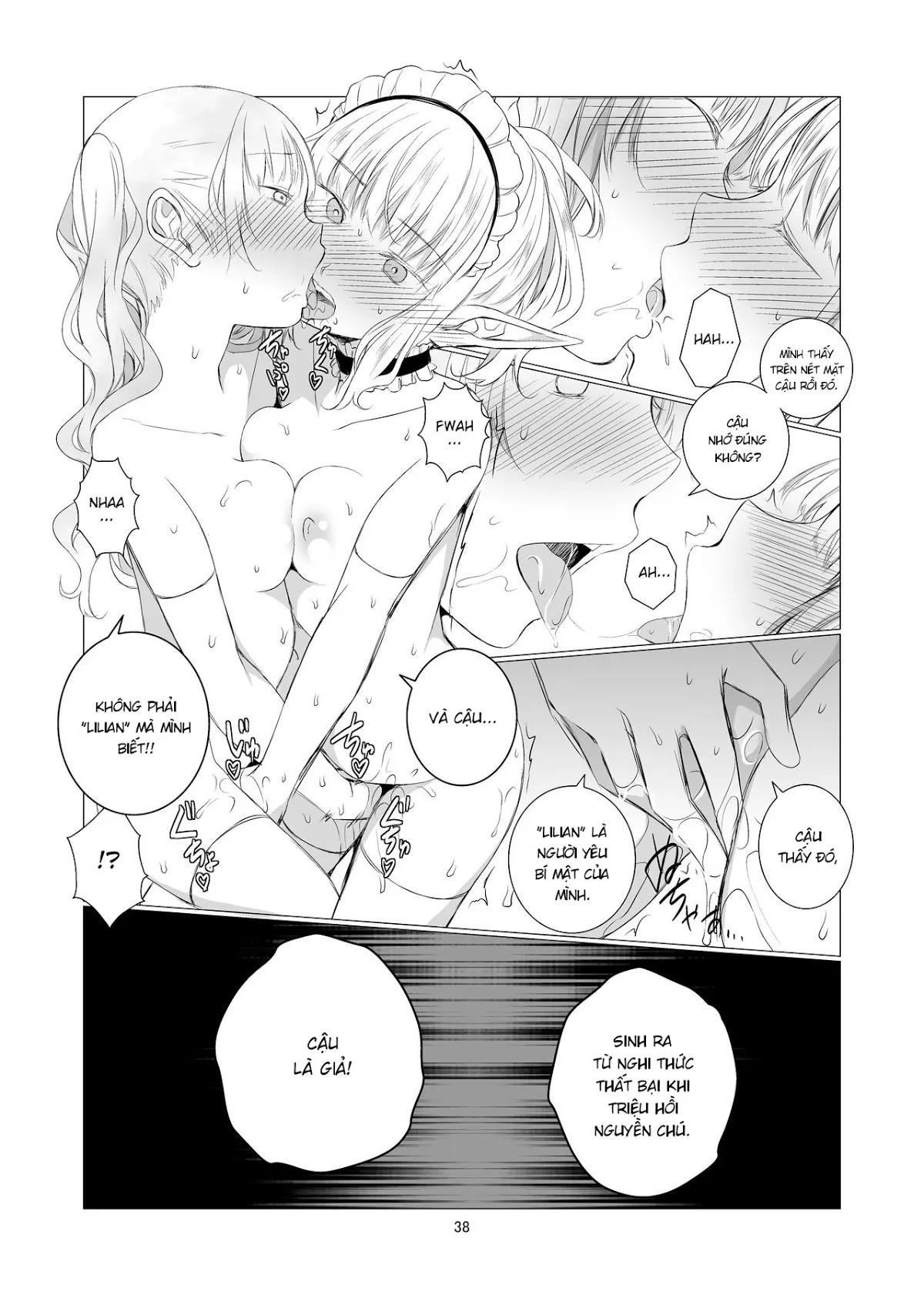HentaiVN.net - Ảnh 37 - Tuyển tập Yuri Oneshot - Chap 113: Yuri Isekai (Mặn)