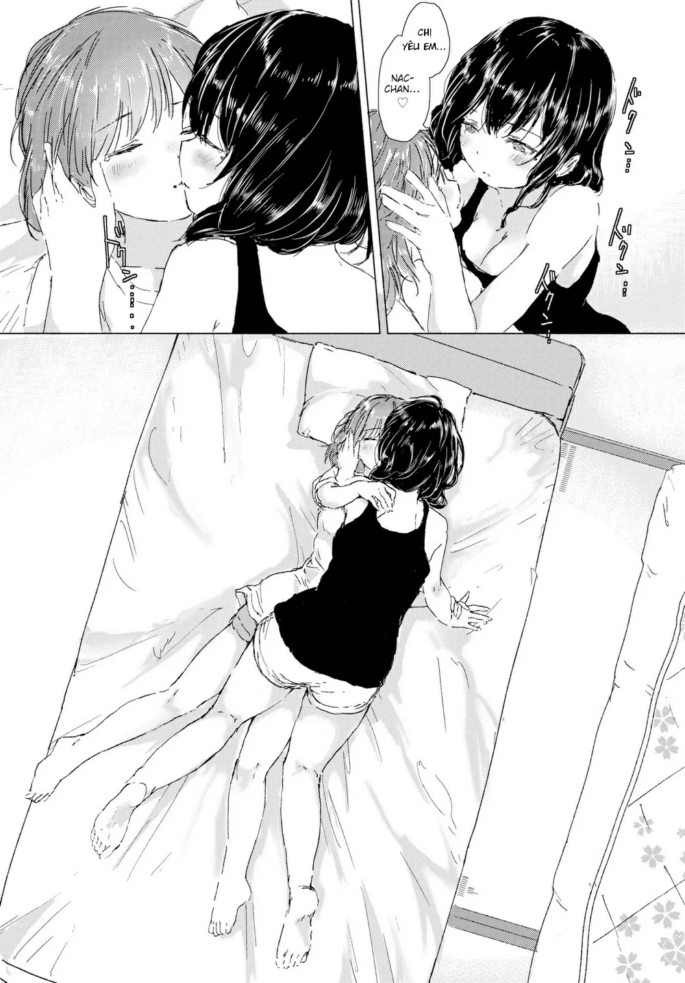 HentaiVN.net - Ảnh 14 - Tuyển tập Yuri Oneshot - Chap 117:A Desires to be with Her, a Night of Temptations